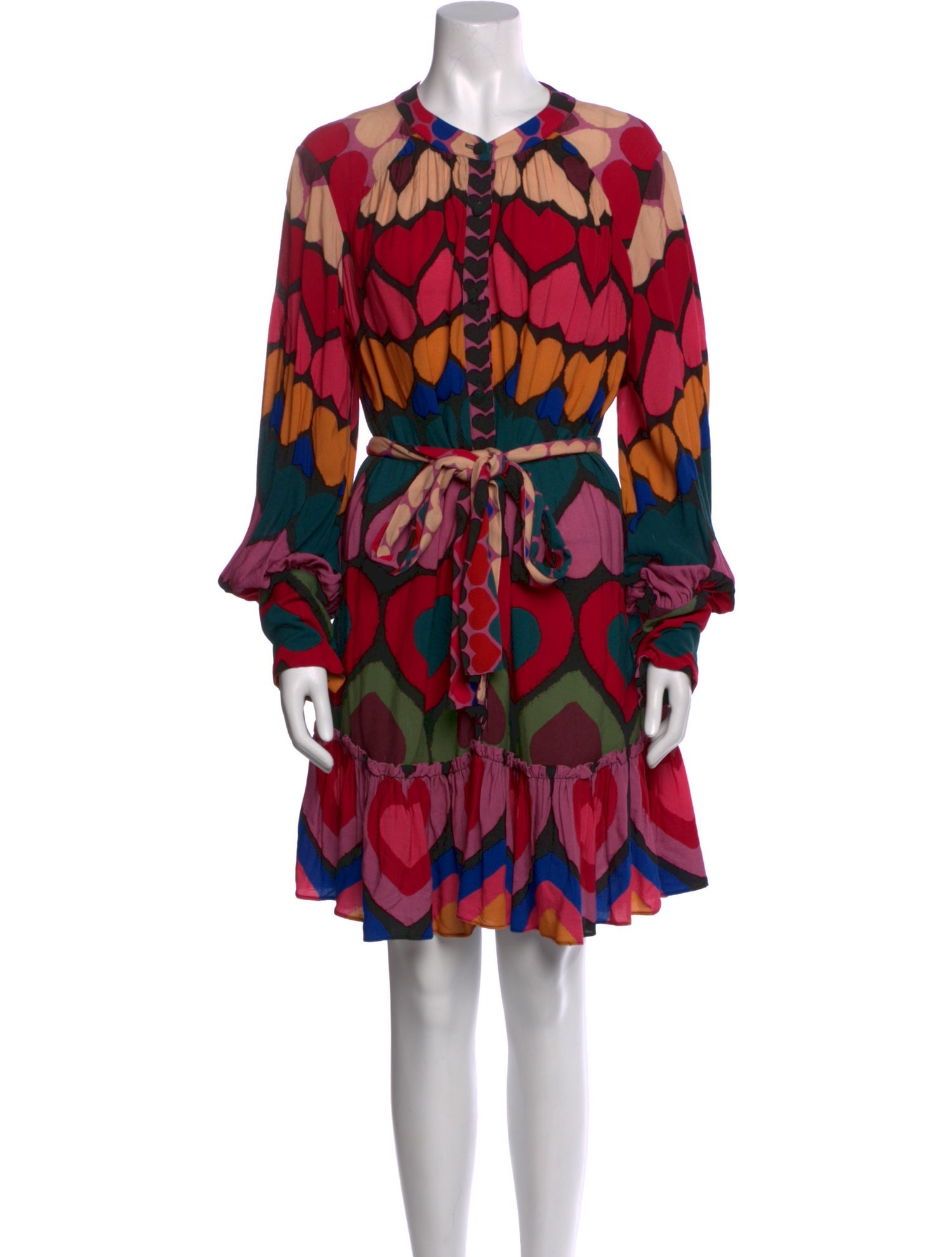 Farm Rio Printed Mini Dress