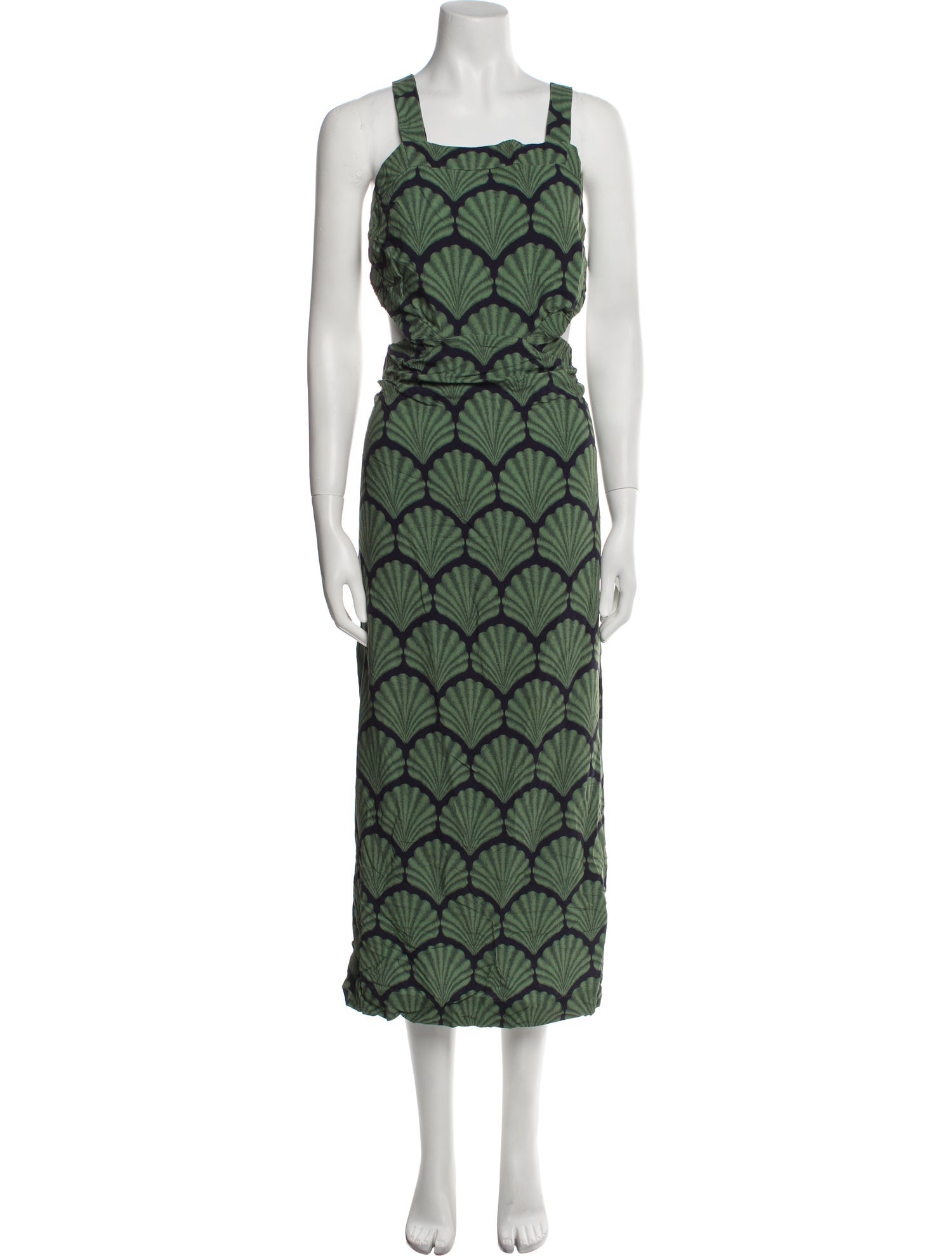 Farm Rio Printed Midi Length Dress