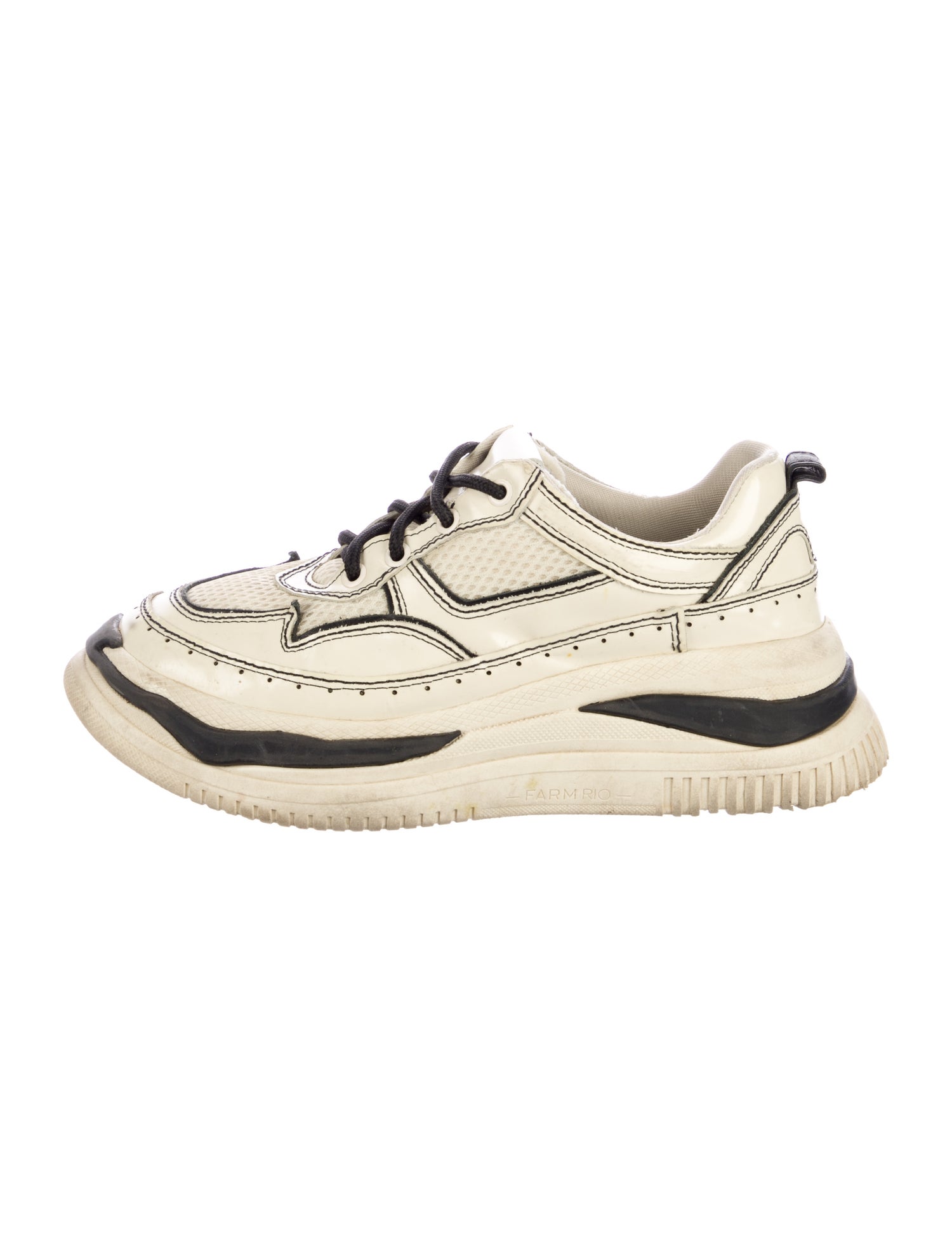 Farm Rio Leather Sneakers