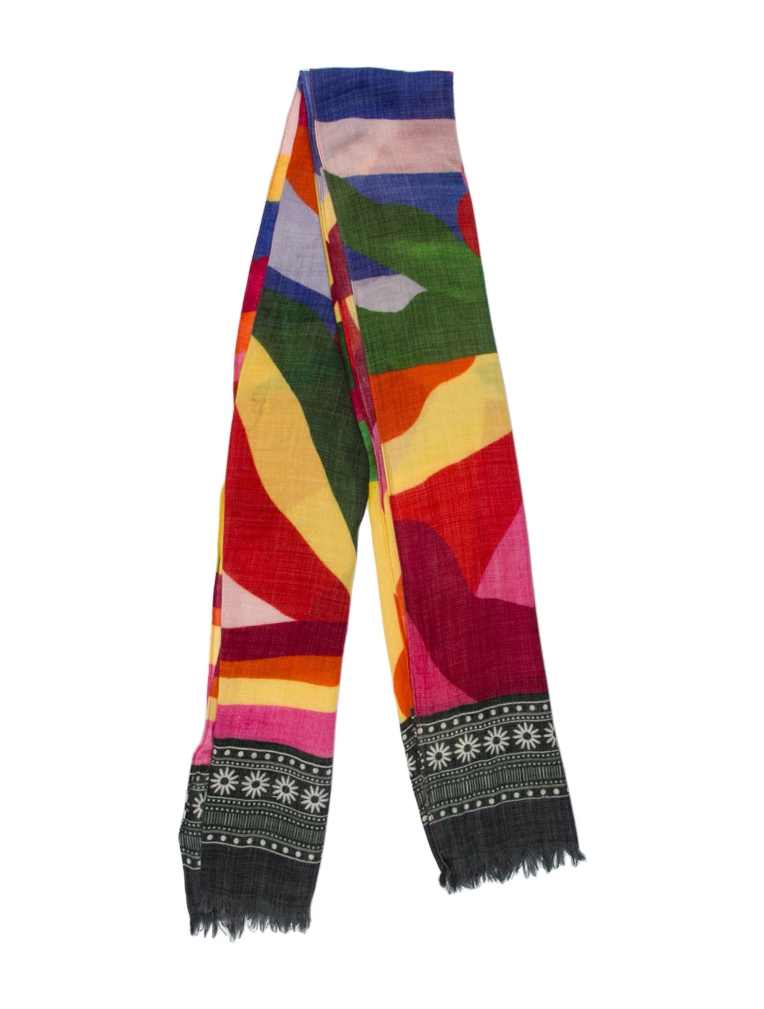 Farm Rio Striped Scarf