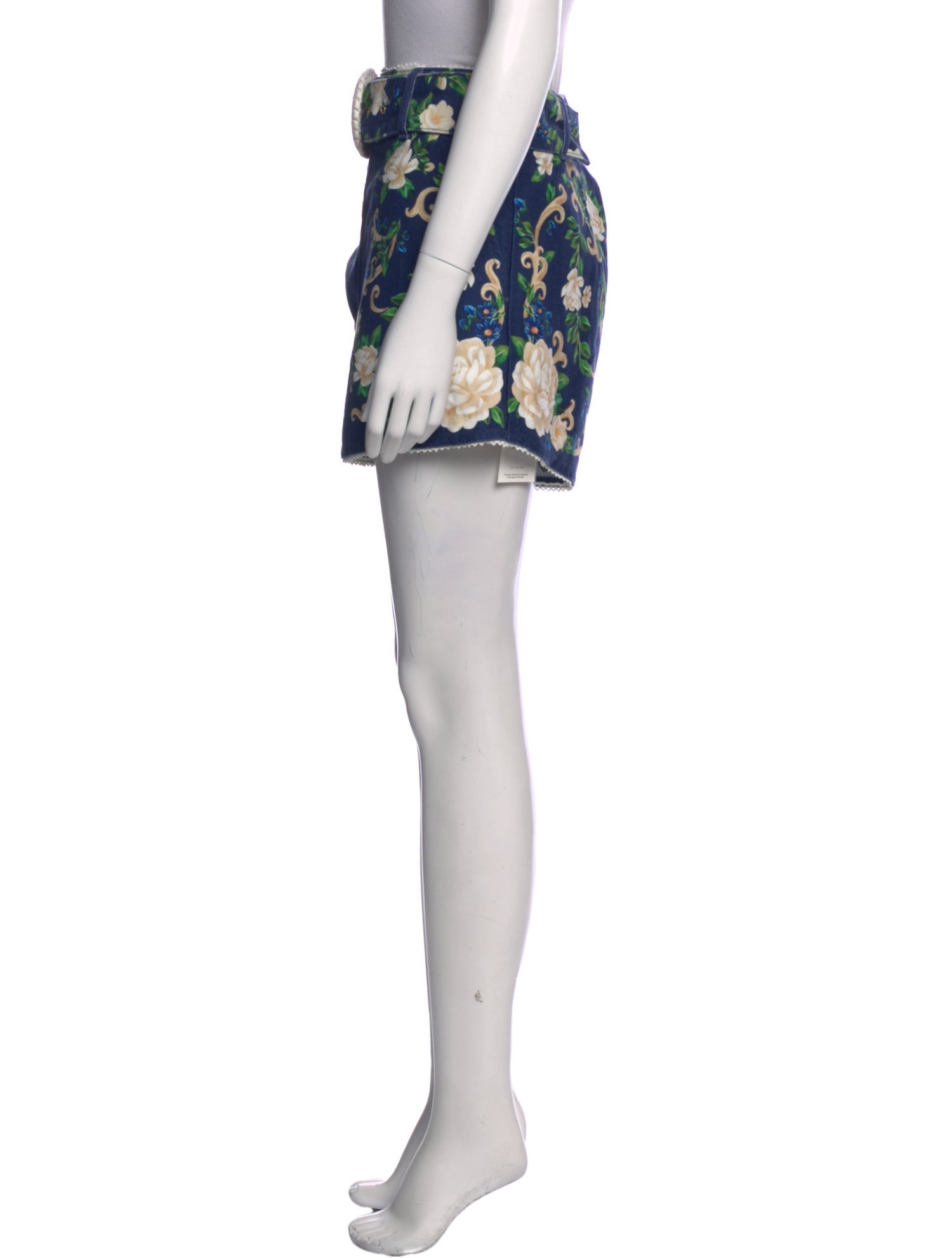 Farm Rio Floral Print Mini Shorts w/ Tags