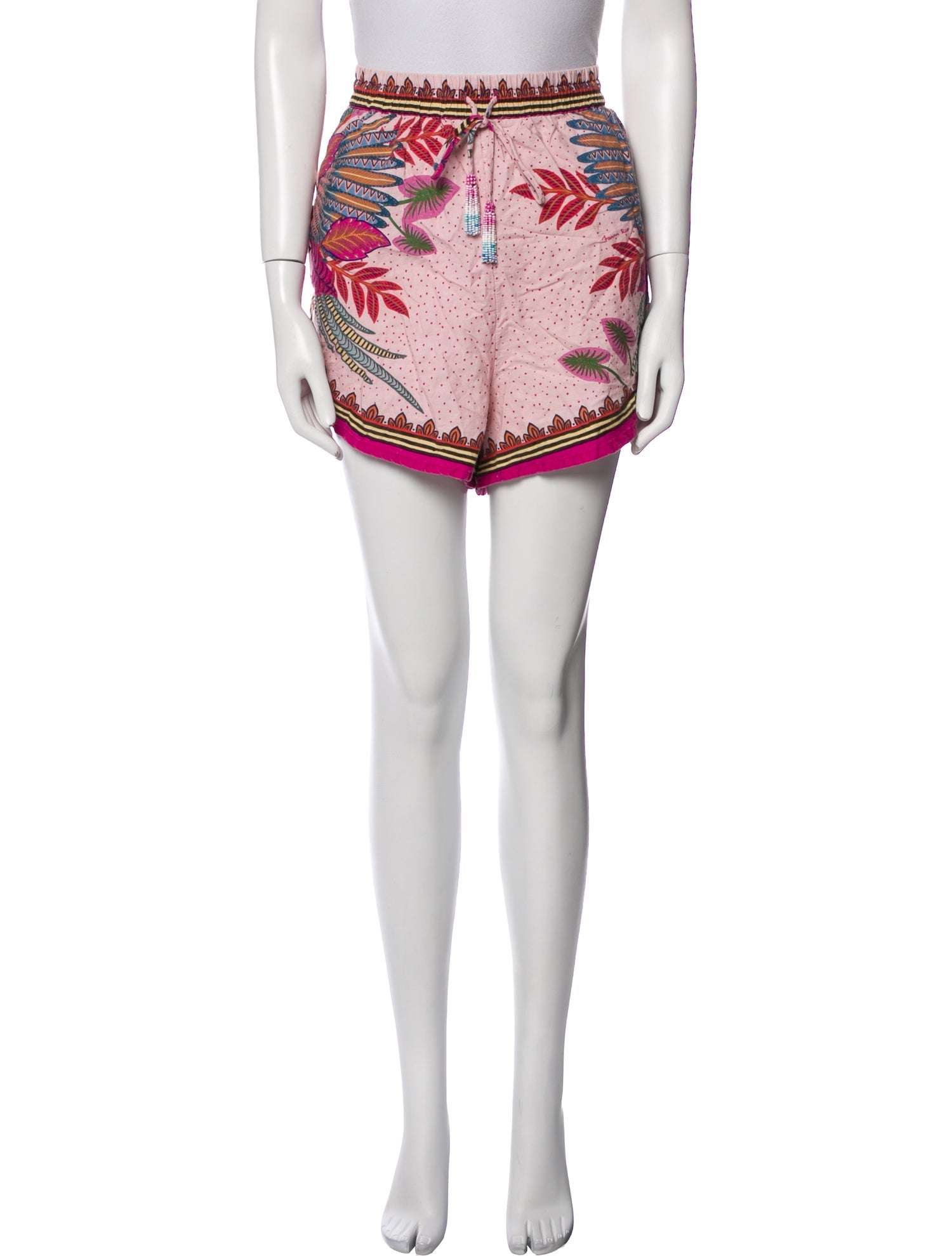 Farm Rio Linen Mini Shorts