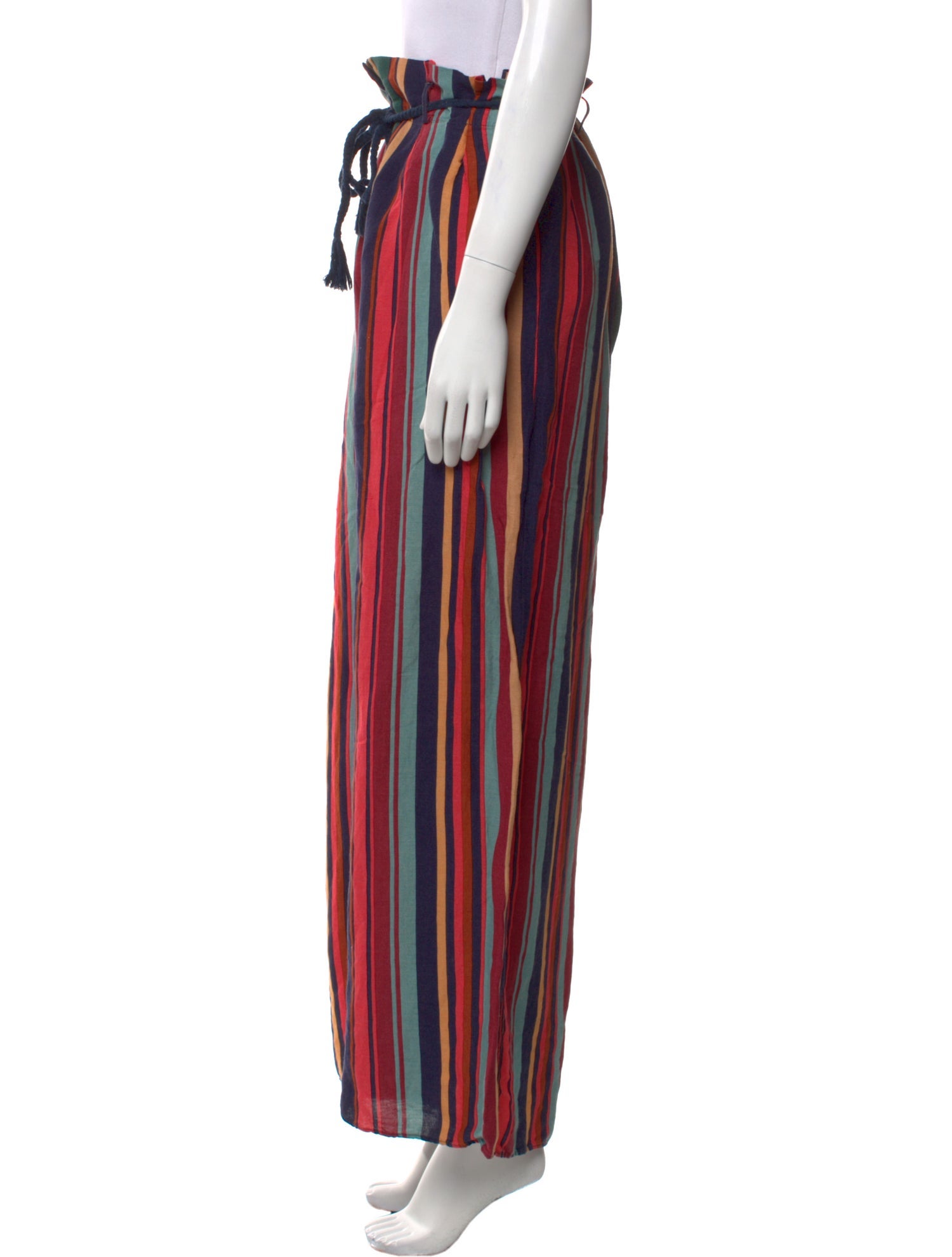 Farm Rio Striped Wide Leg Pants