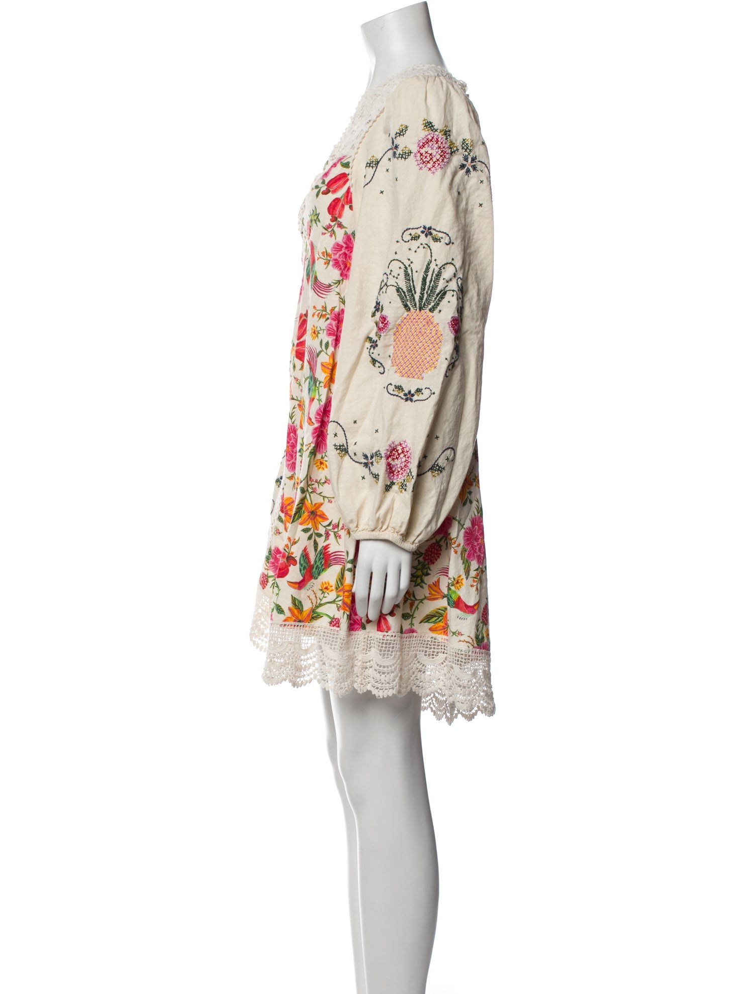 Farm Rio Printed Mini Dress