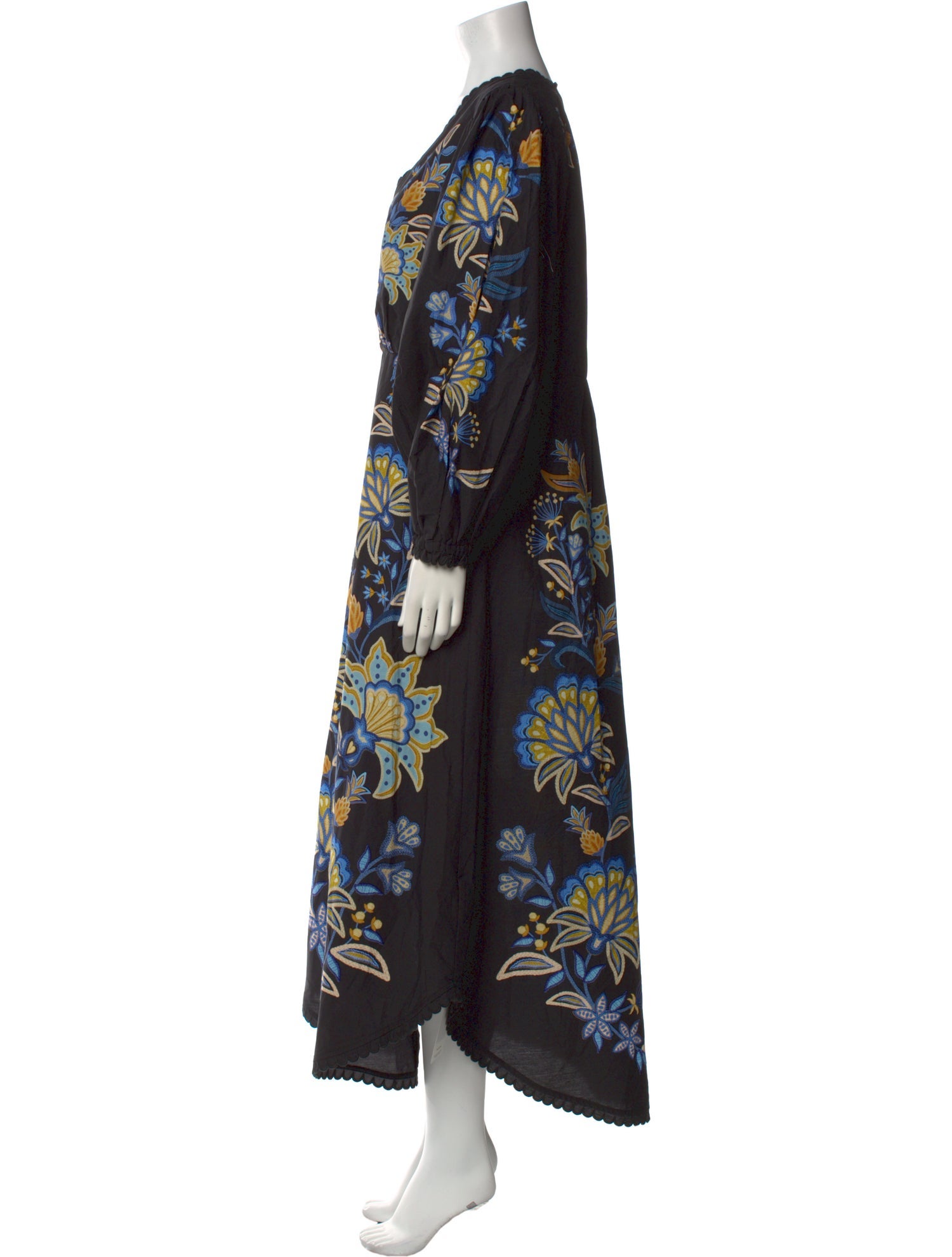 Farm Rio Printed Long Dress