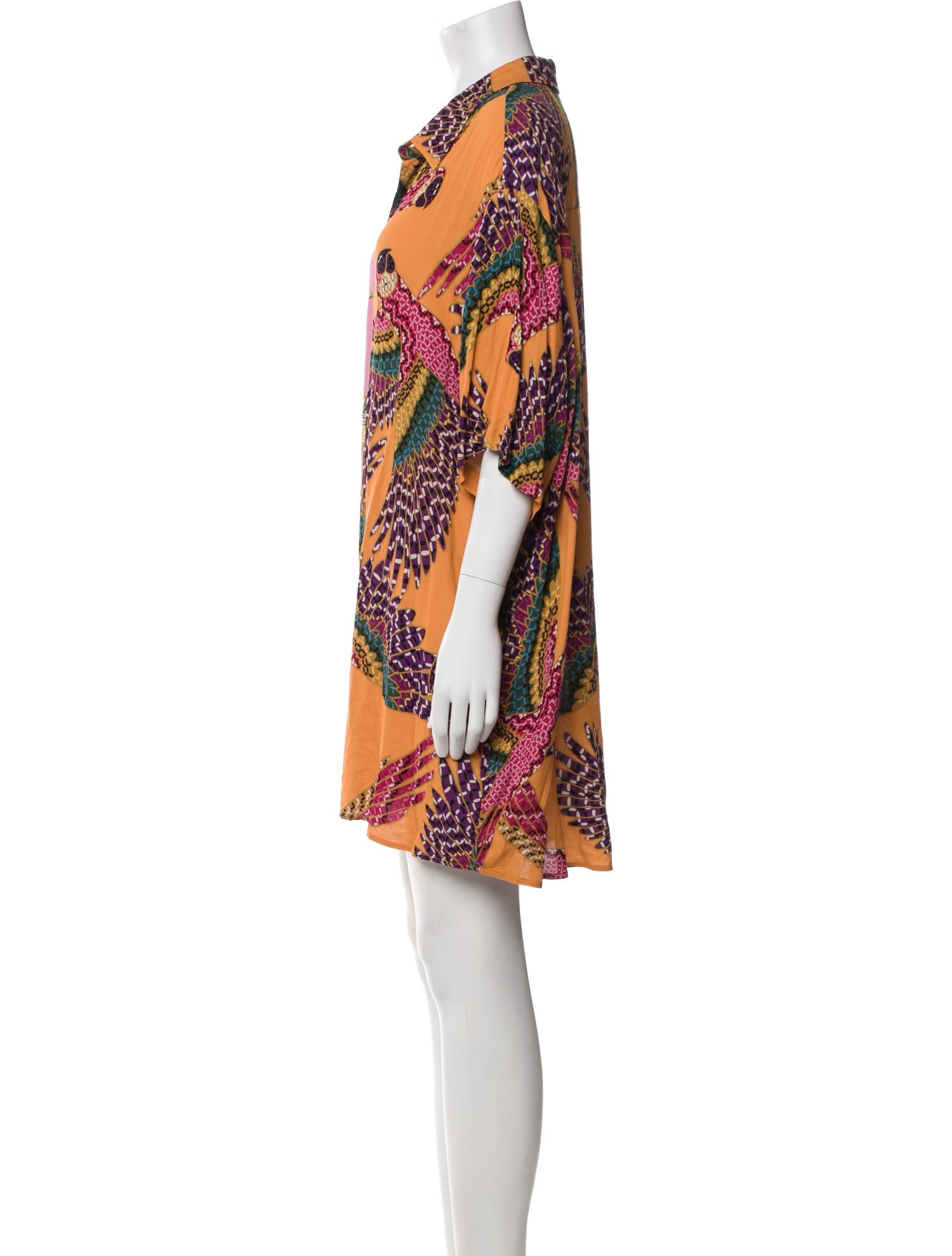 Farm Rio Printed Ruffle Embellishment Lounge Set