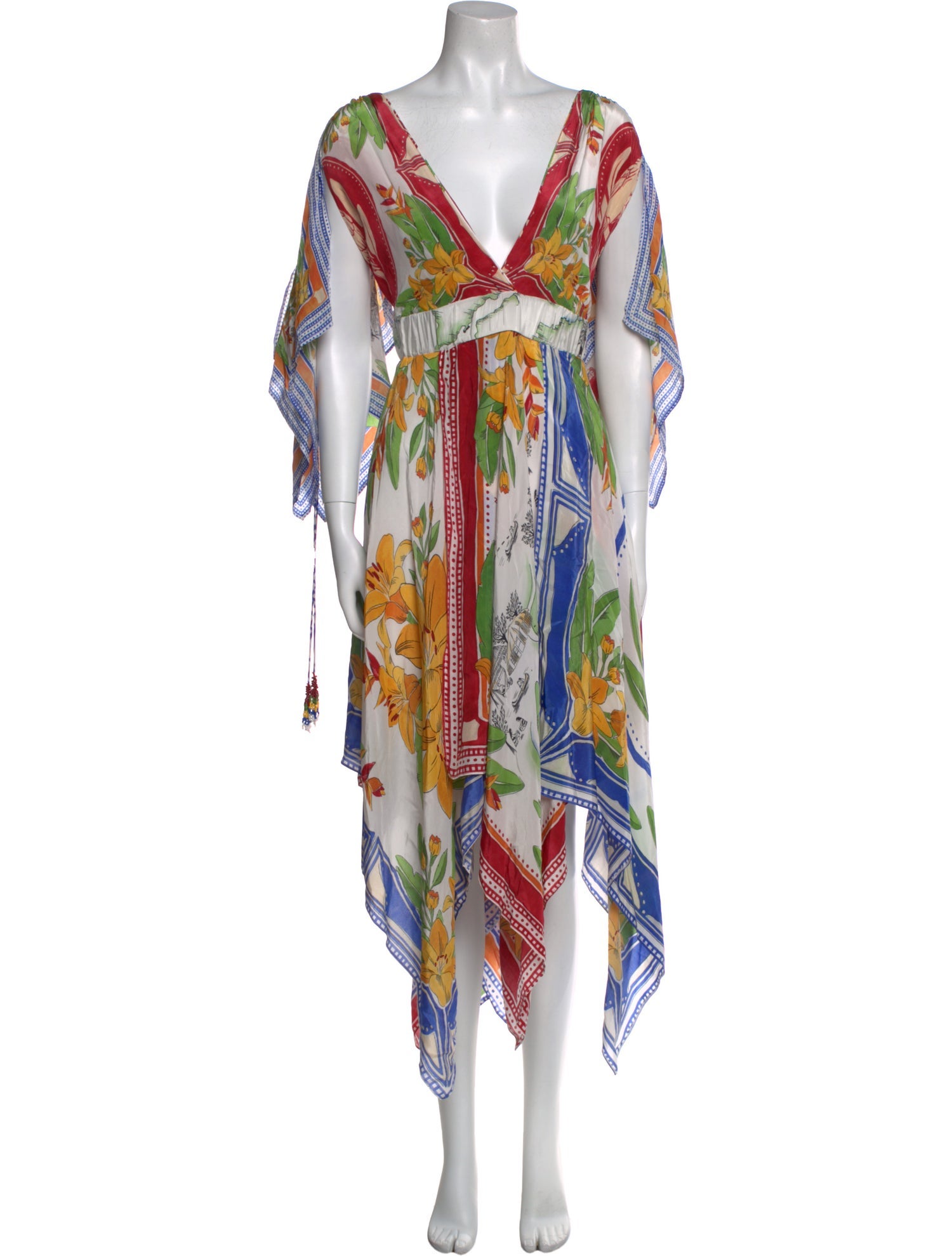 Farm Rio Printed Midi Length Dress