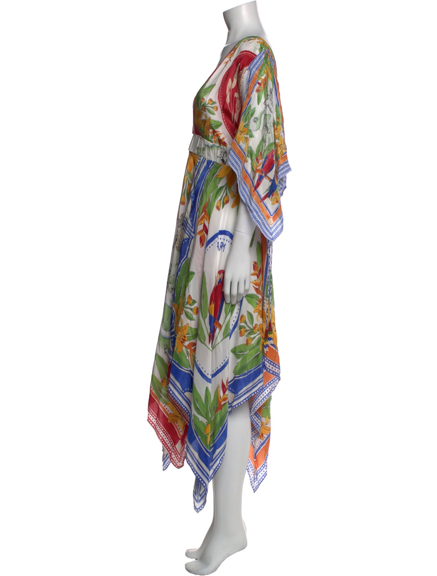 Farm Rio Printed Midi Length Dress