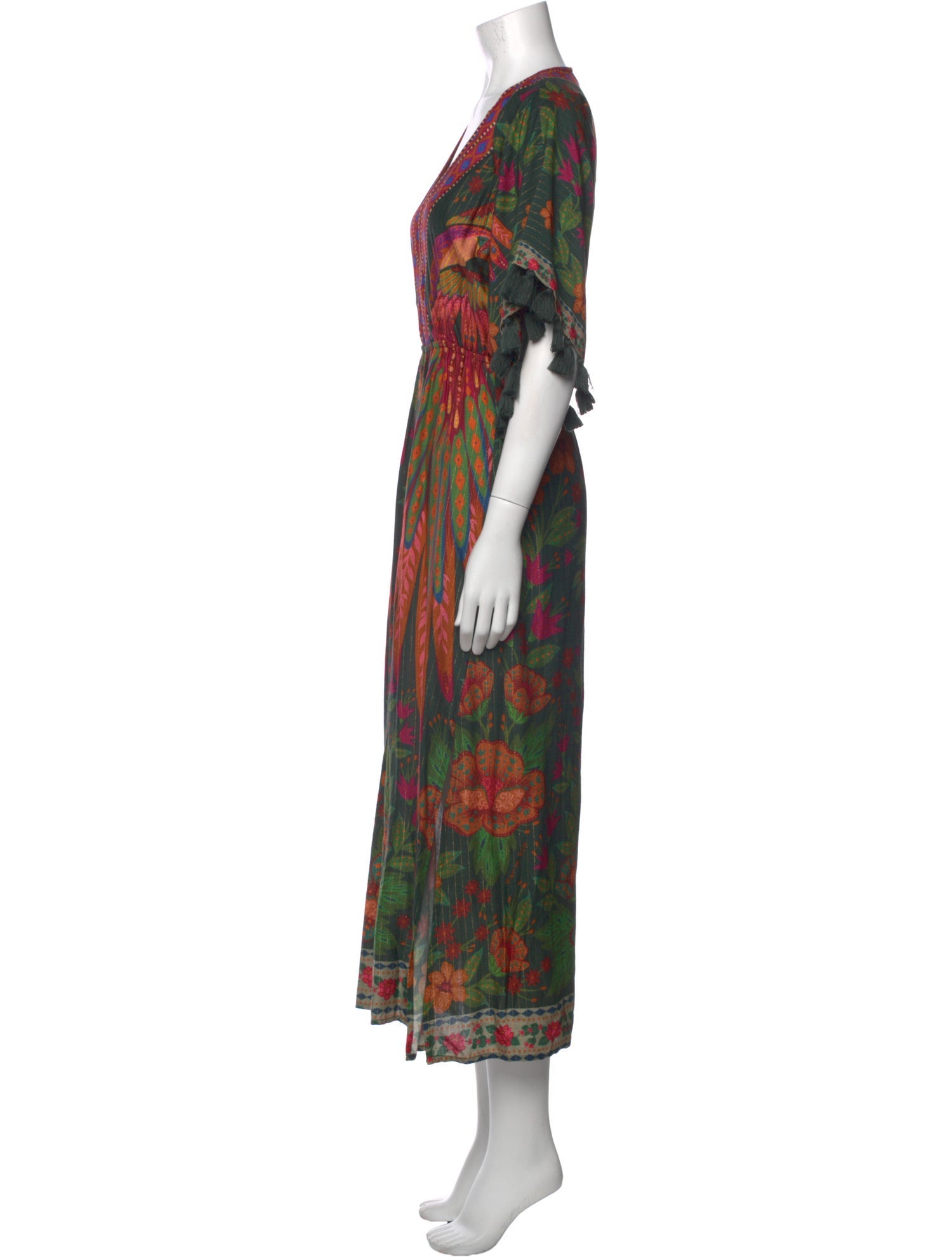 Farm Rio Printed Long Dress