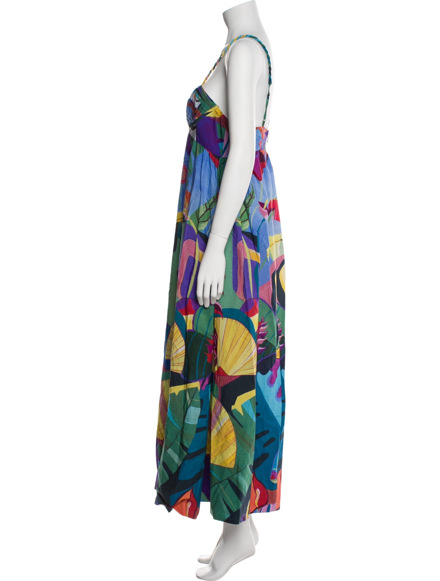 Farm Rio Printed Long Dress w/ Tags