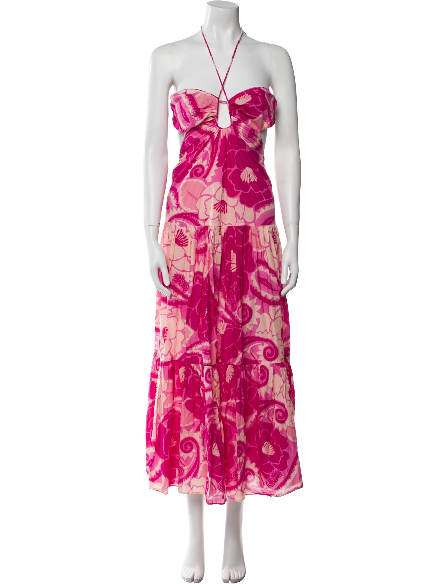 Farm Rio Printed Long Dress