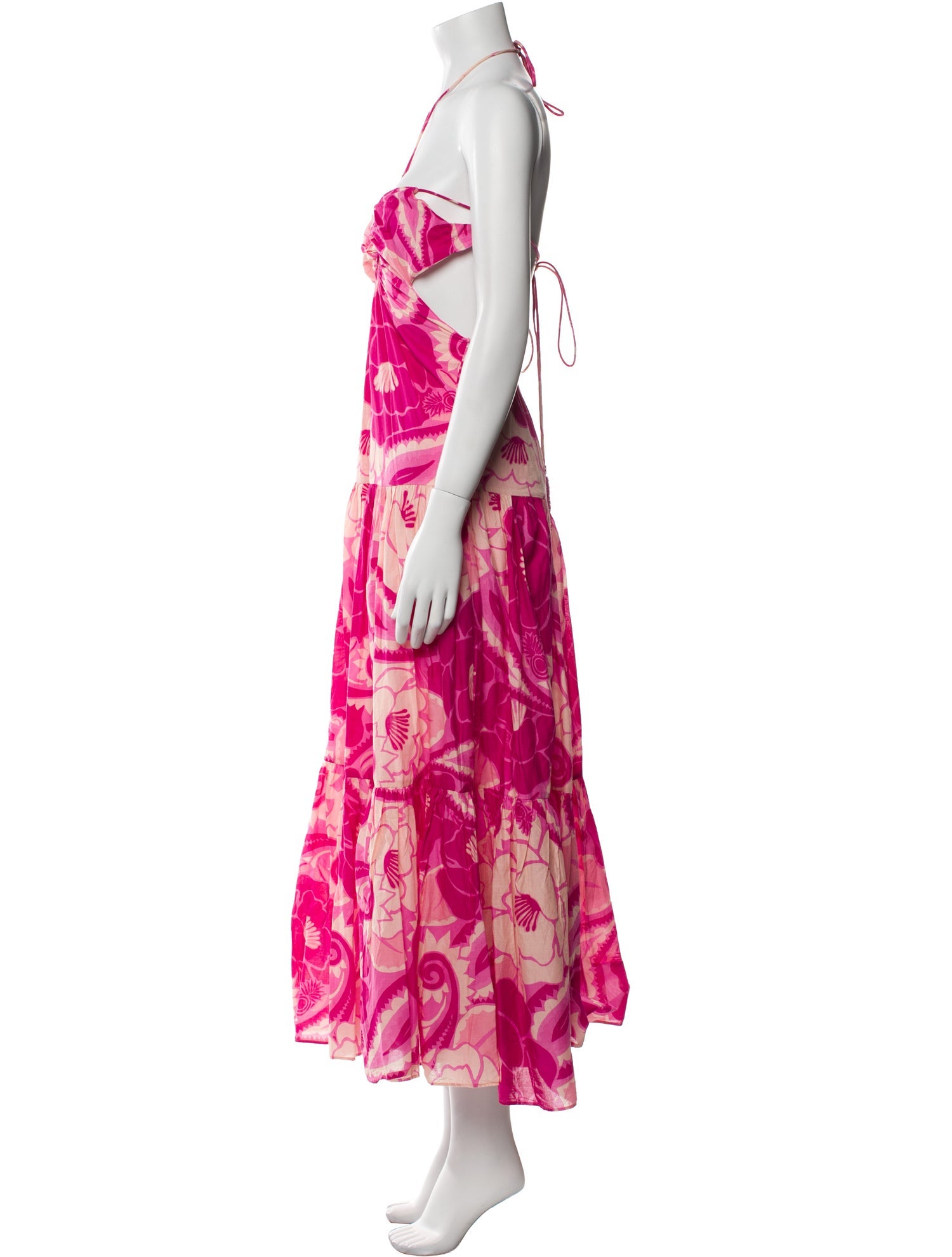 Farm Rio Printed Long Dress