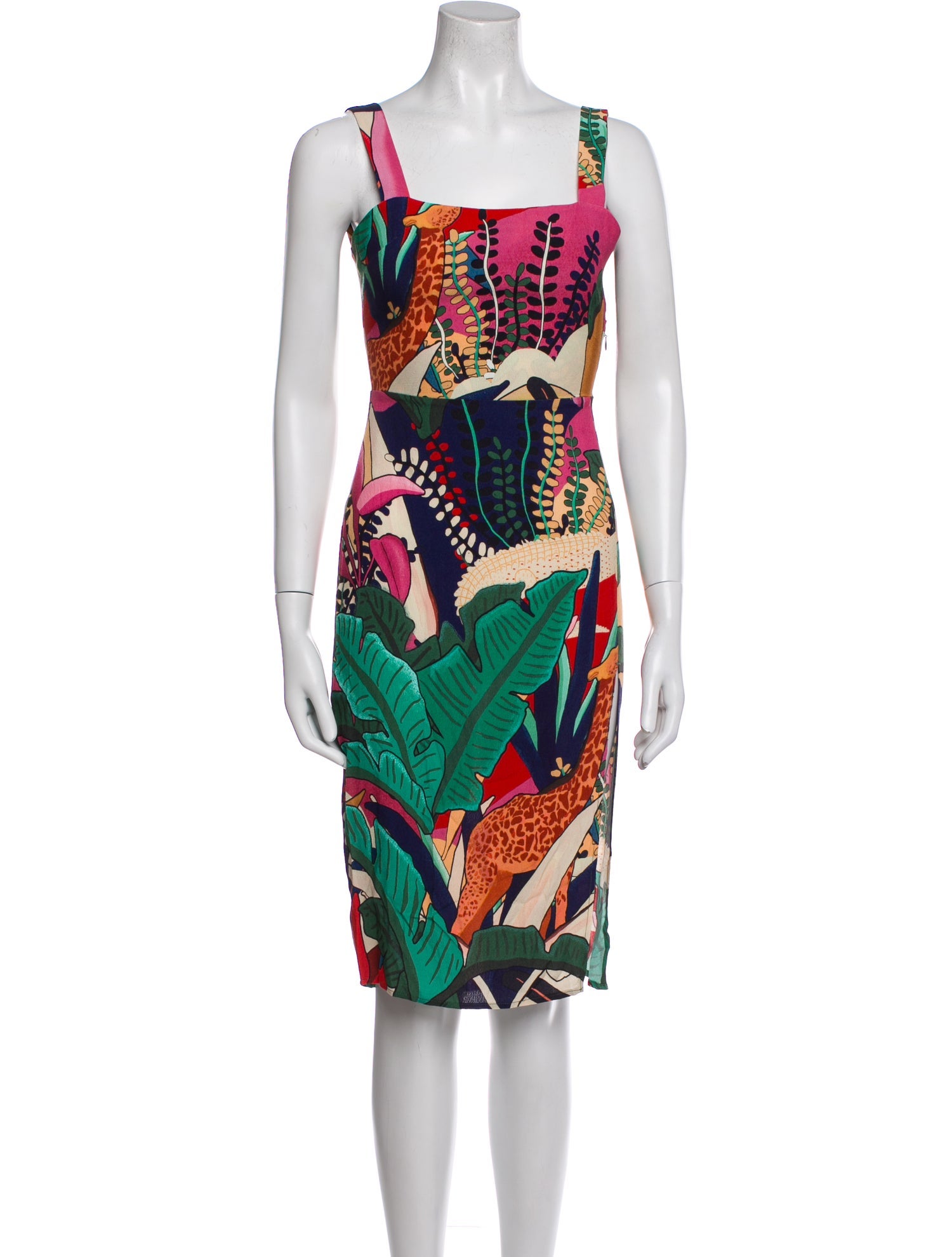 Farm Rio Printed Midi Length Dress w/ Tags