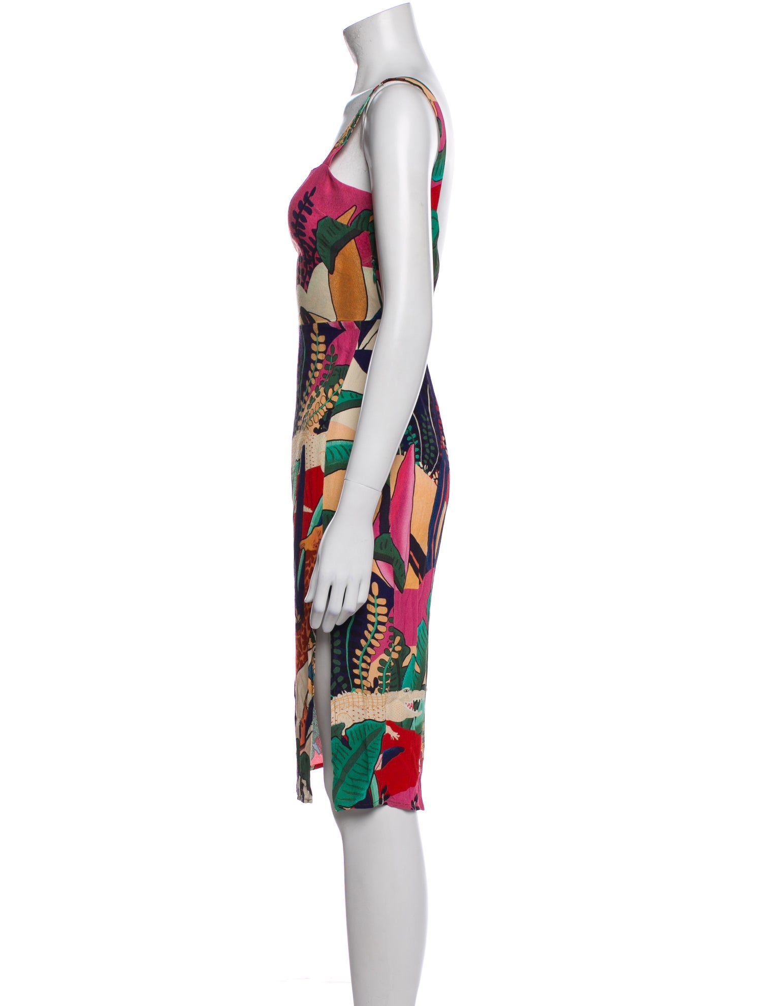Farm Rio Printed Midi Length Dress w/ Tags