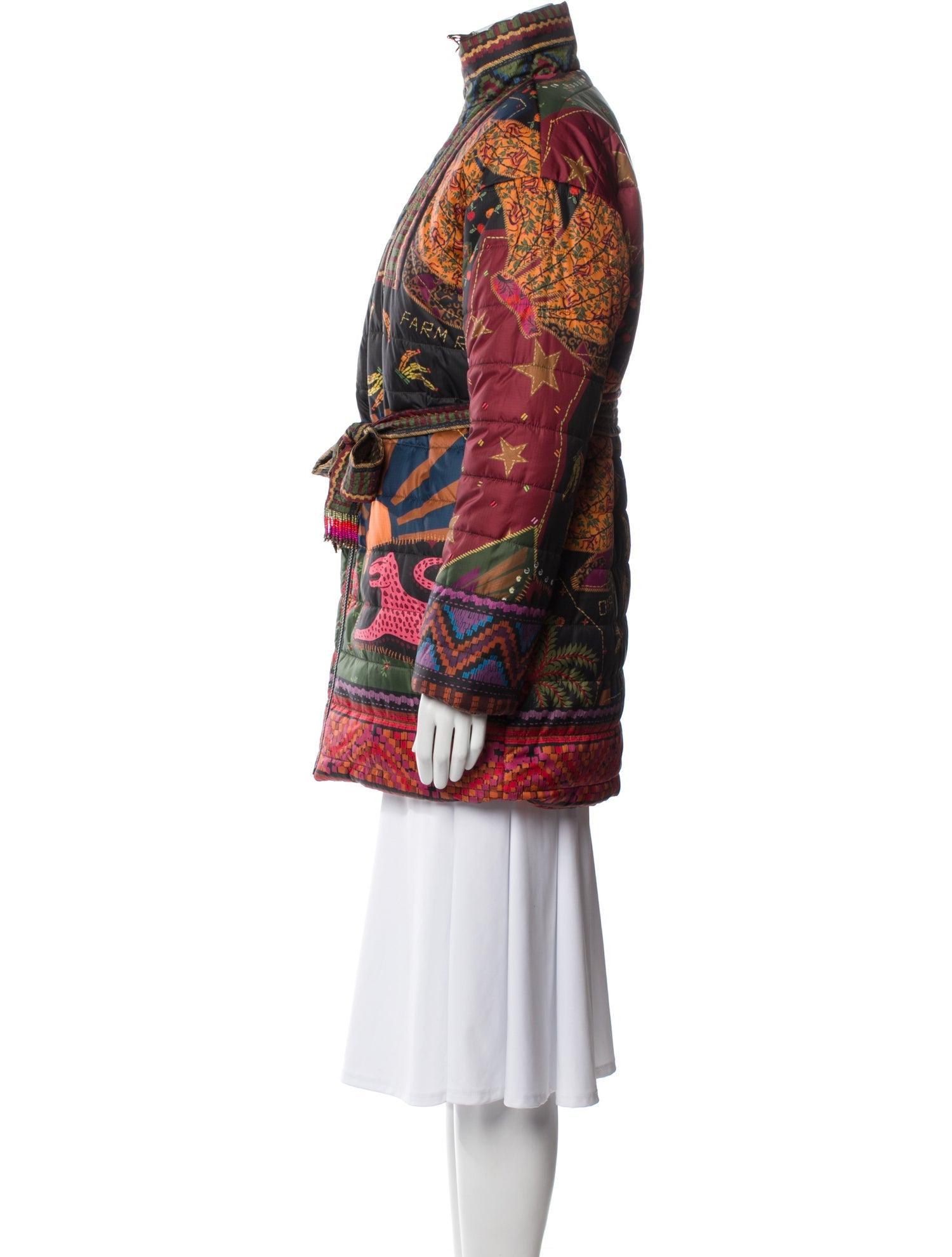 Farm Rio Printed Coat