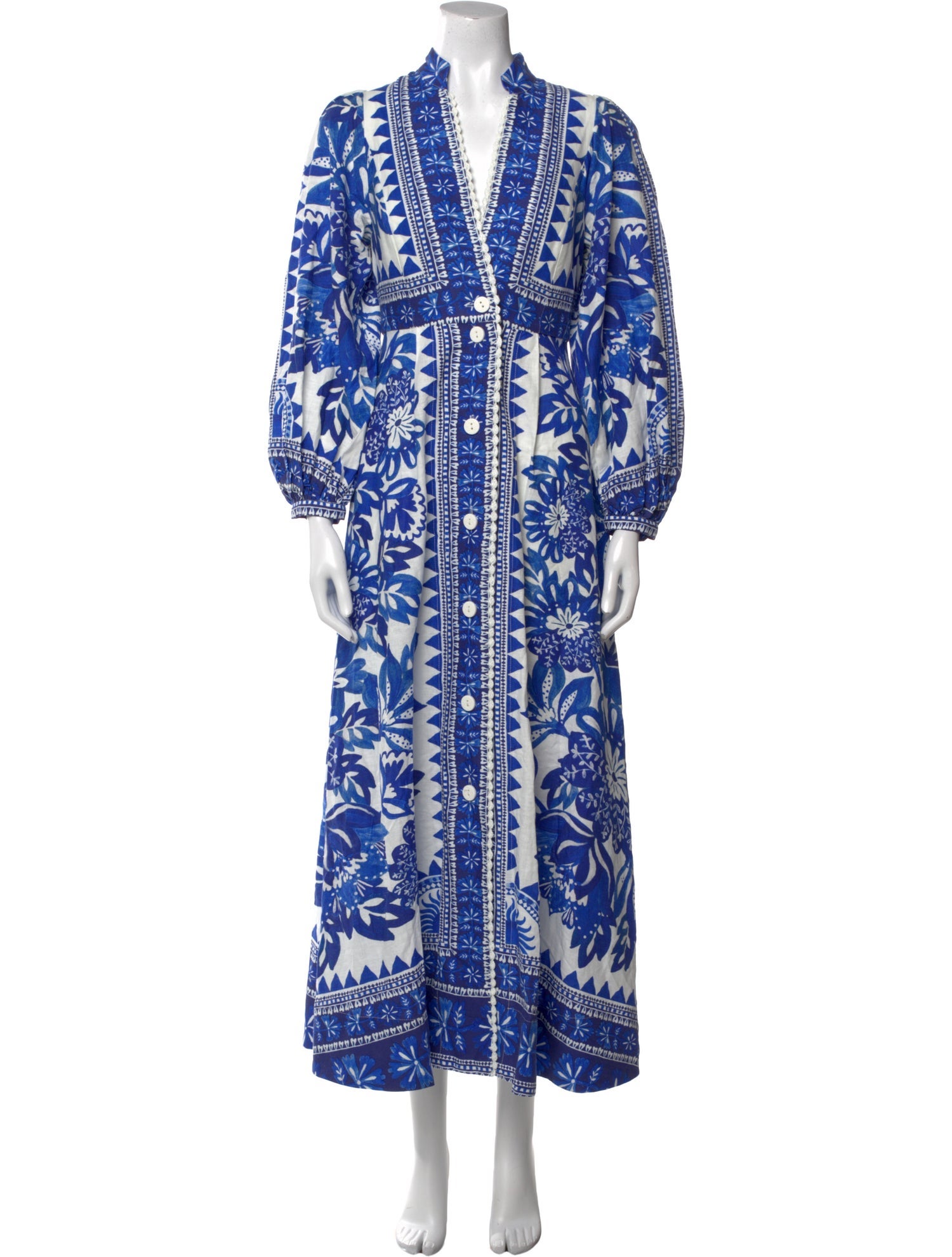 Farm Rio Linen Long Dress