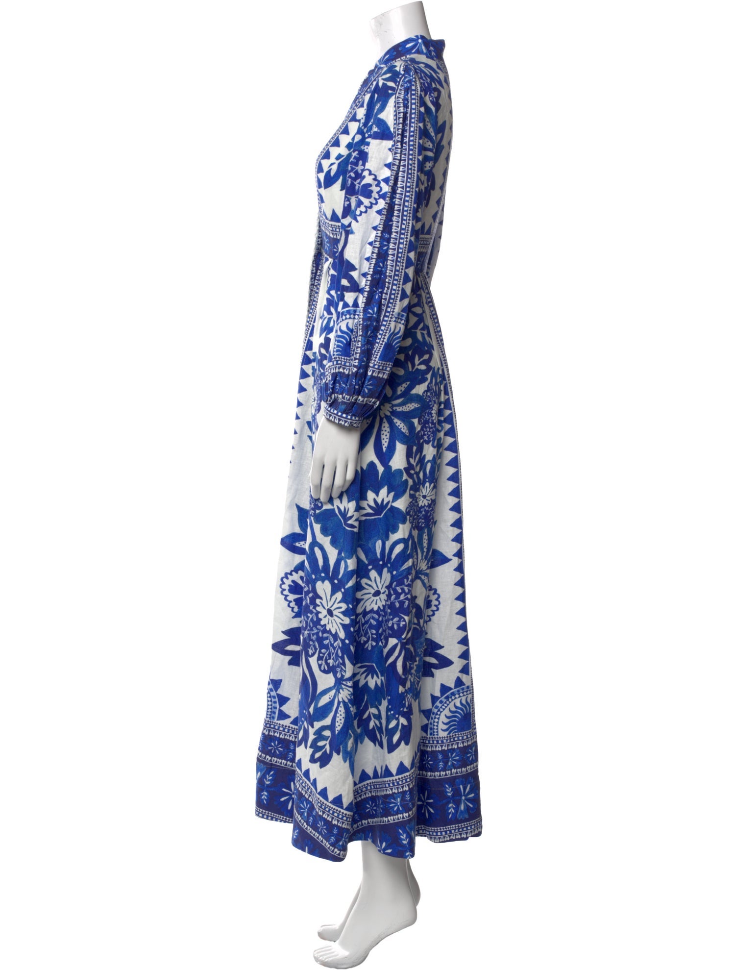 Farm Rio Linen Long Dress