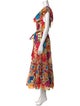 Farm Rio Floral Print Long Dress