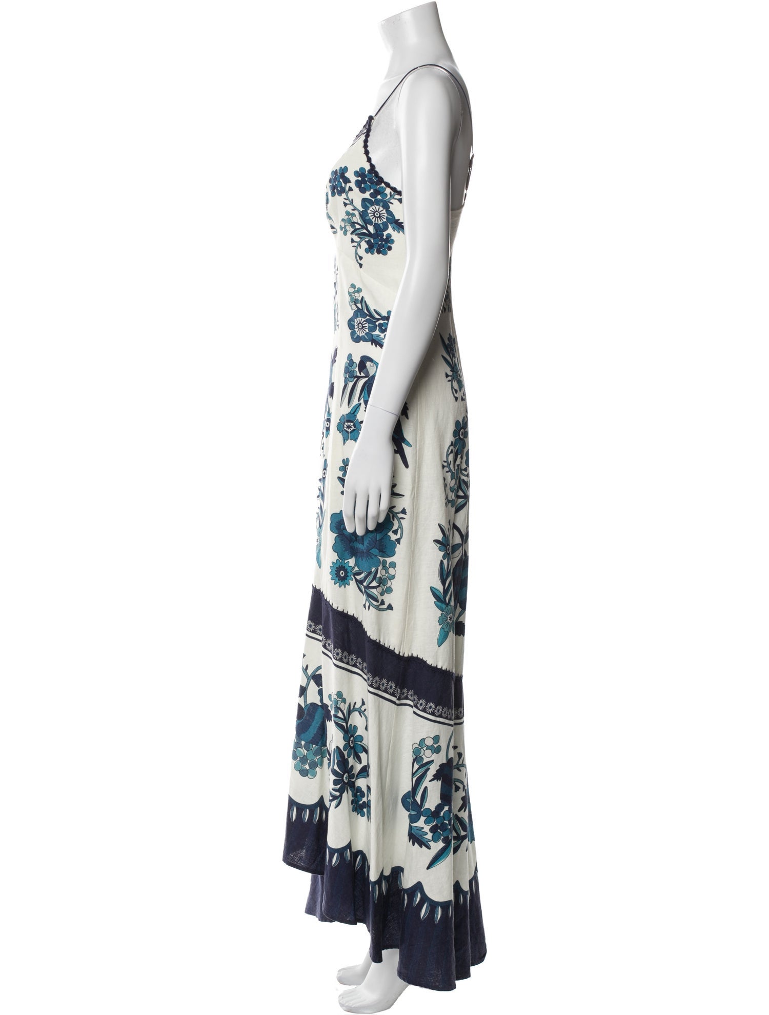 Farm Rio Printed Long Dress
