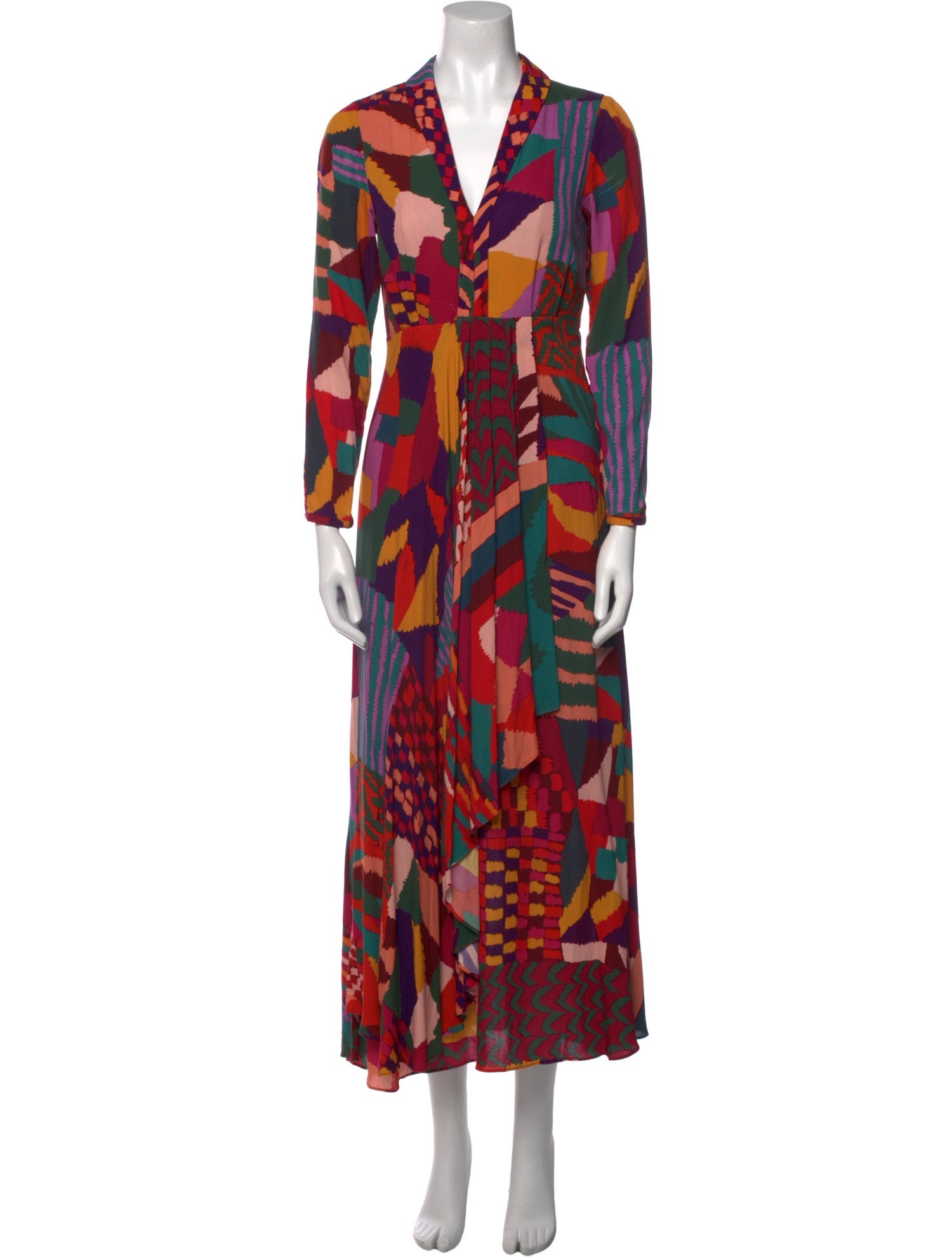 Farm Rio Printed Long Dress