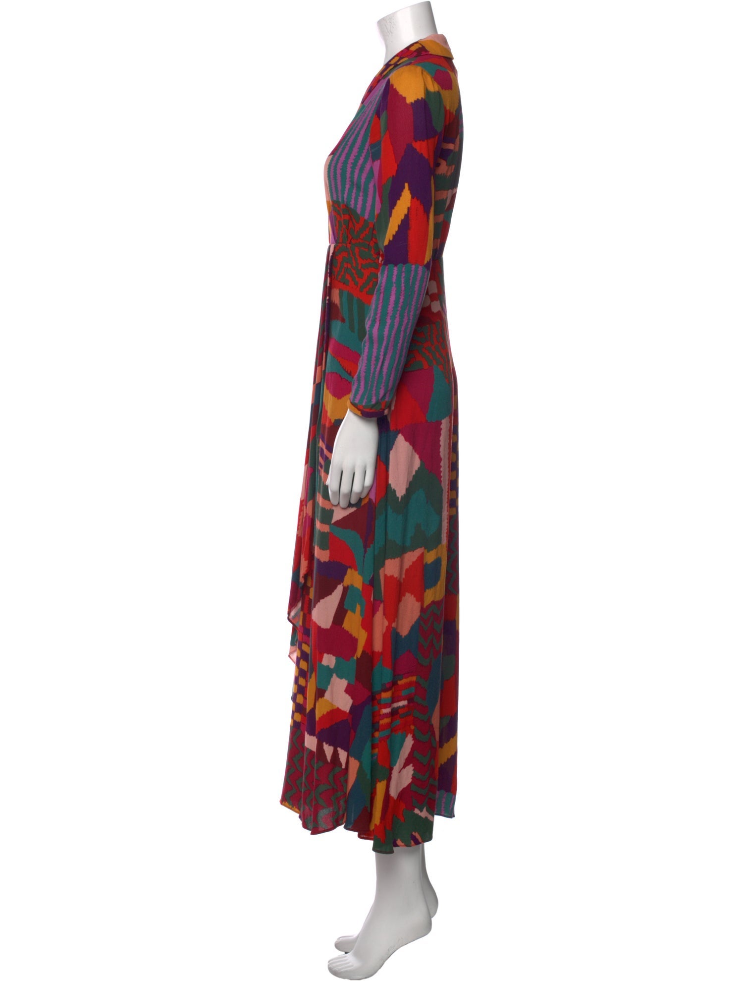 Farm Rio Printed Long Dress