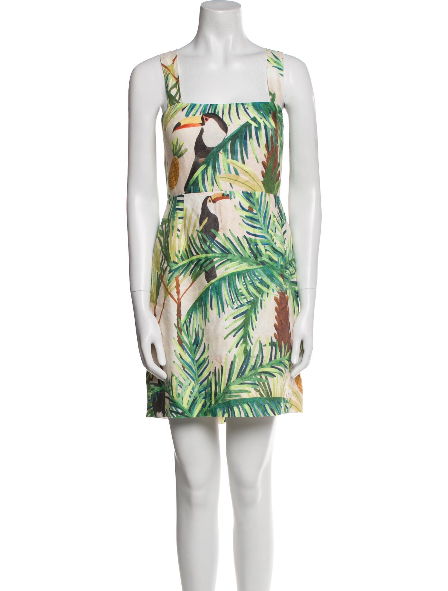 Farm Rio Linen Mini Dress w/ Tags