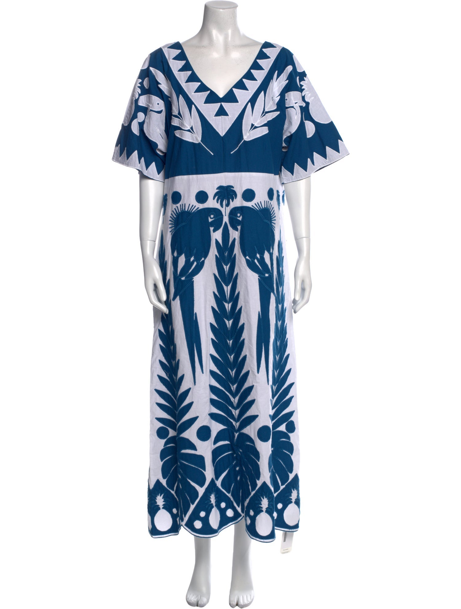 Farm Rio Printed Long Dress