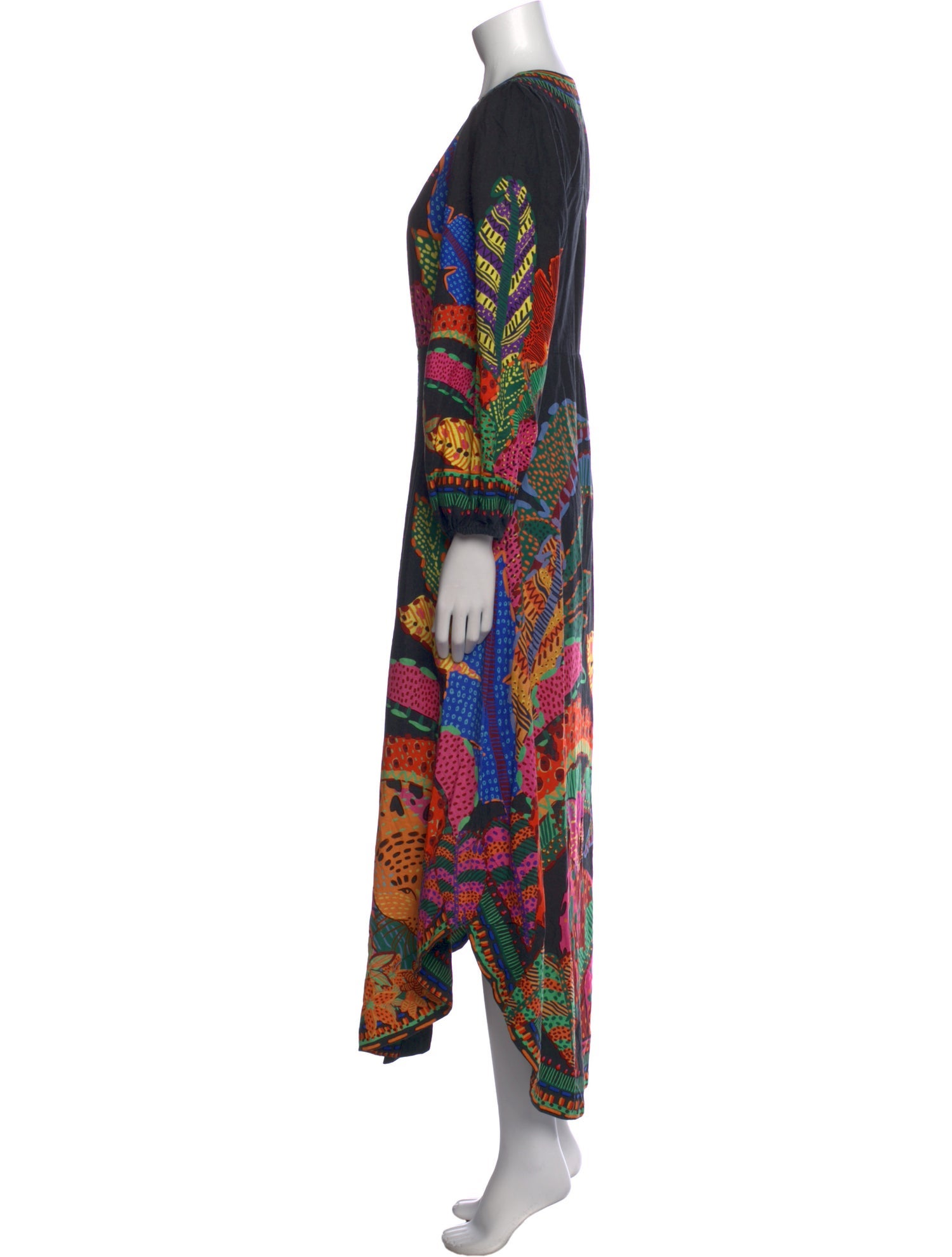 Farm Rio Printed Long Dress