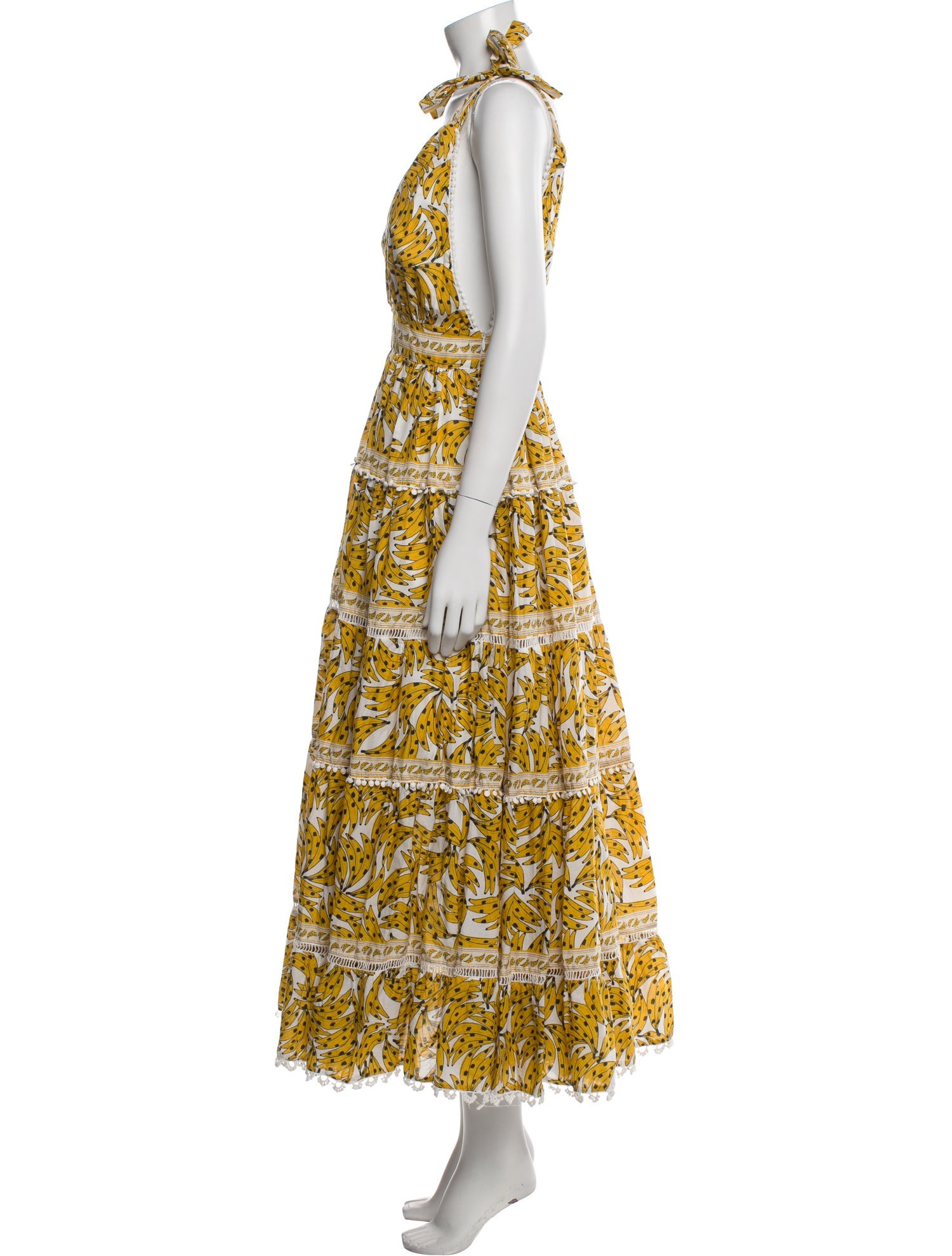 Farm Rio Printed Long Dress