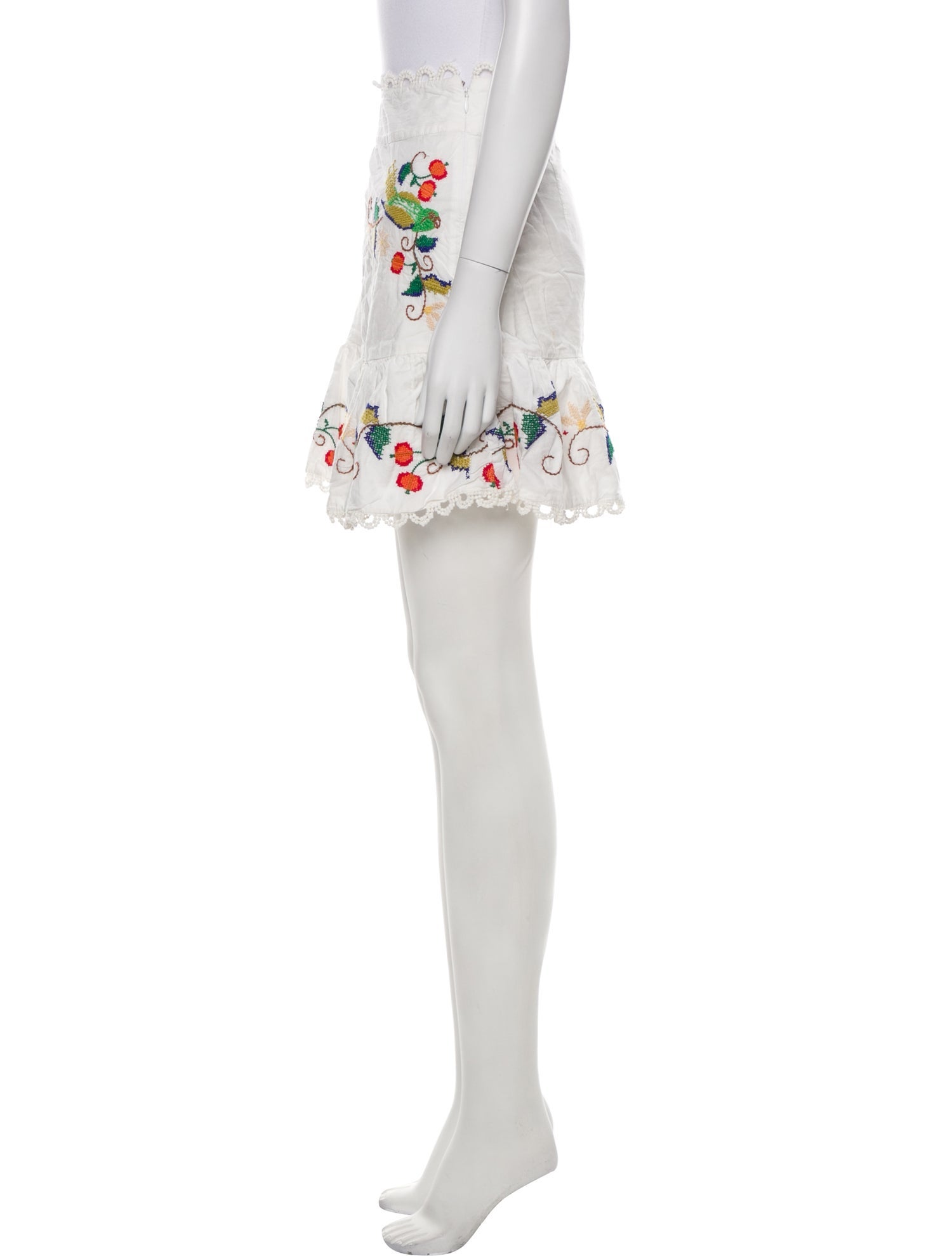 Farm Rio Printed Mini Skirt