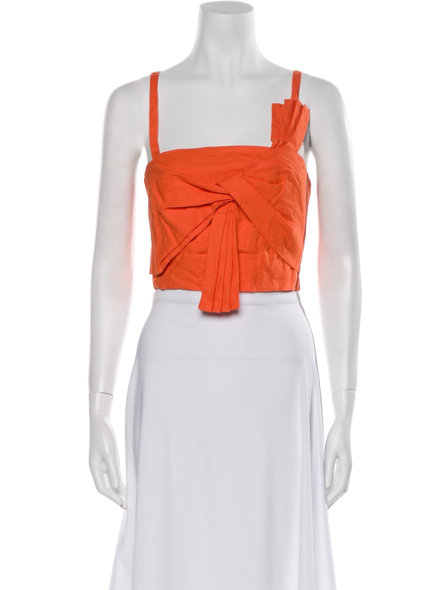 Farm Rio Square Neckline Sleeveless Crop Top w/ Tags