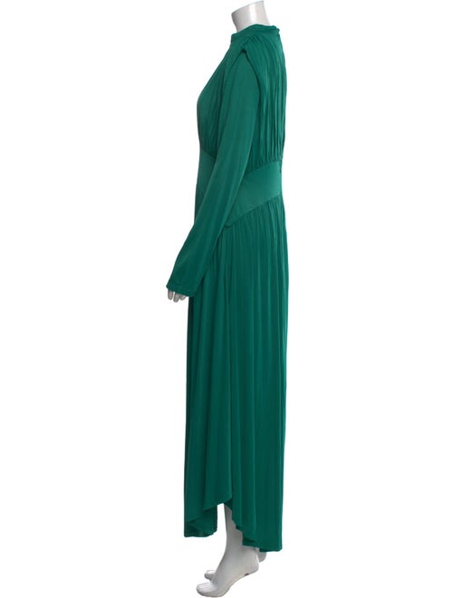 Farm Rio Mock Neck Long Dress