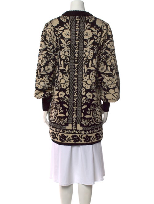 Farm Rio Printed Crew Neck Sweater