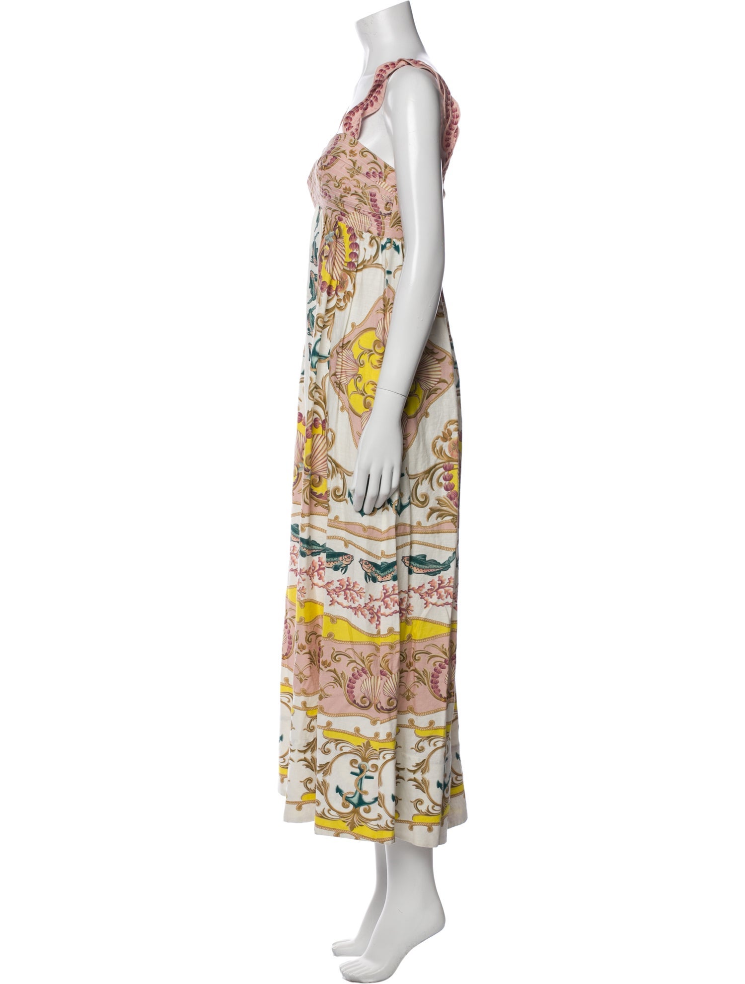 Farm Rio Printed Long Dress