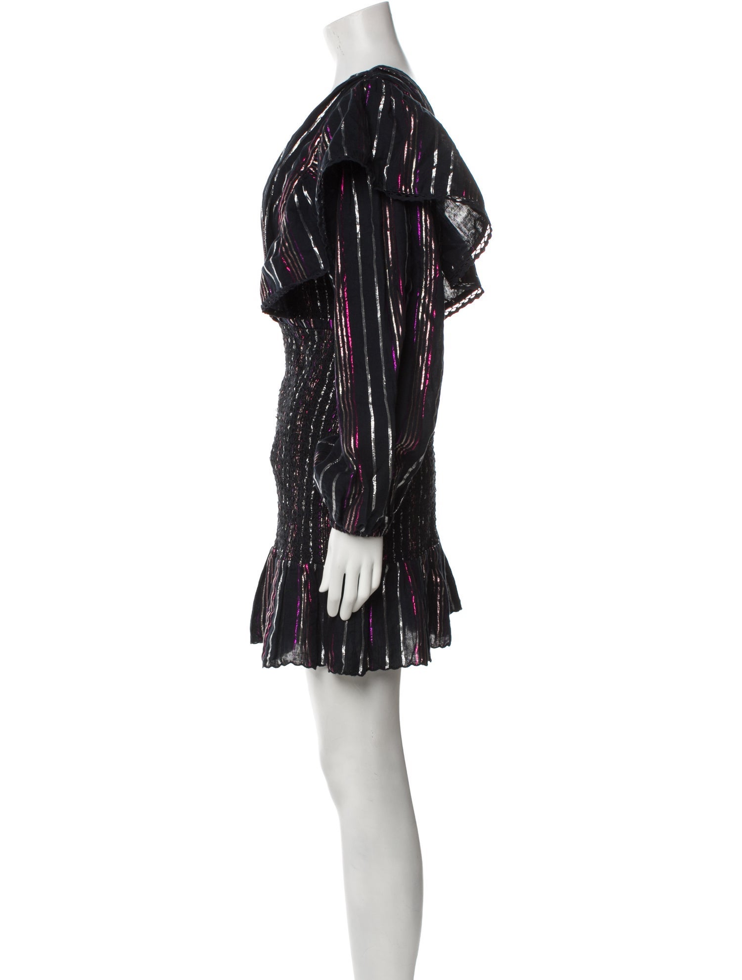 Farm Rio Striped Mini Dress