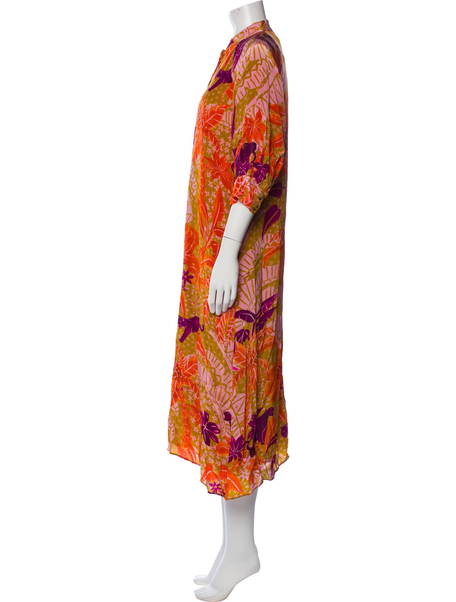 Farm Rio Printed Long Dress