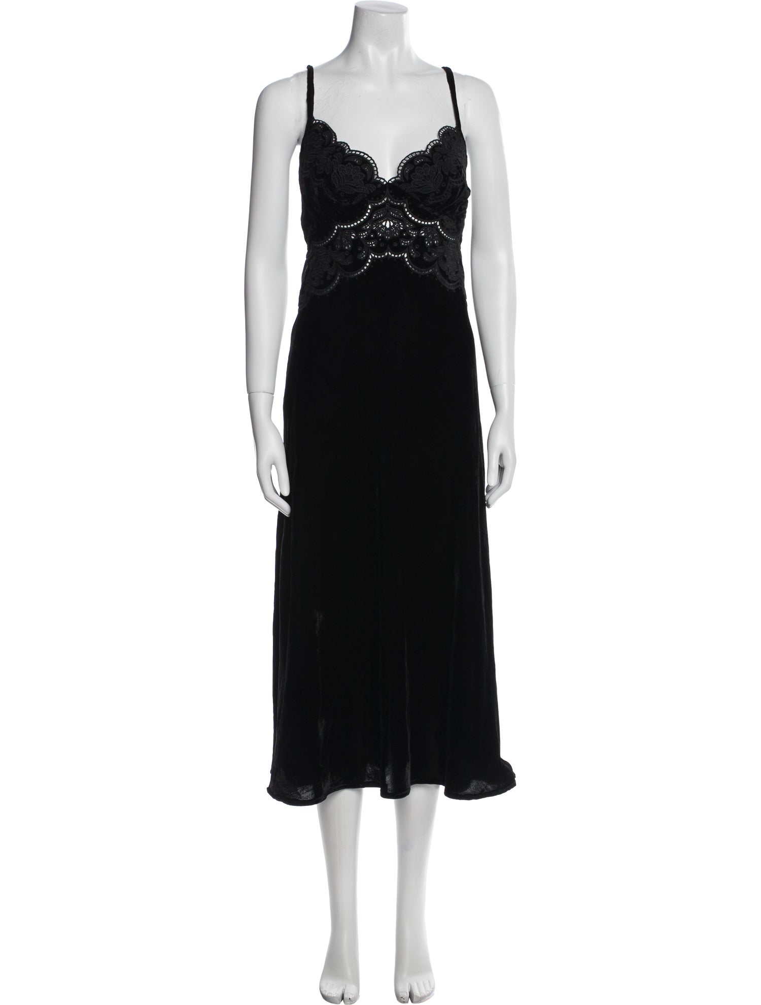 Farm Rio V-Neck Long Dress