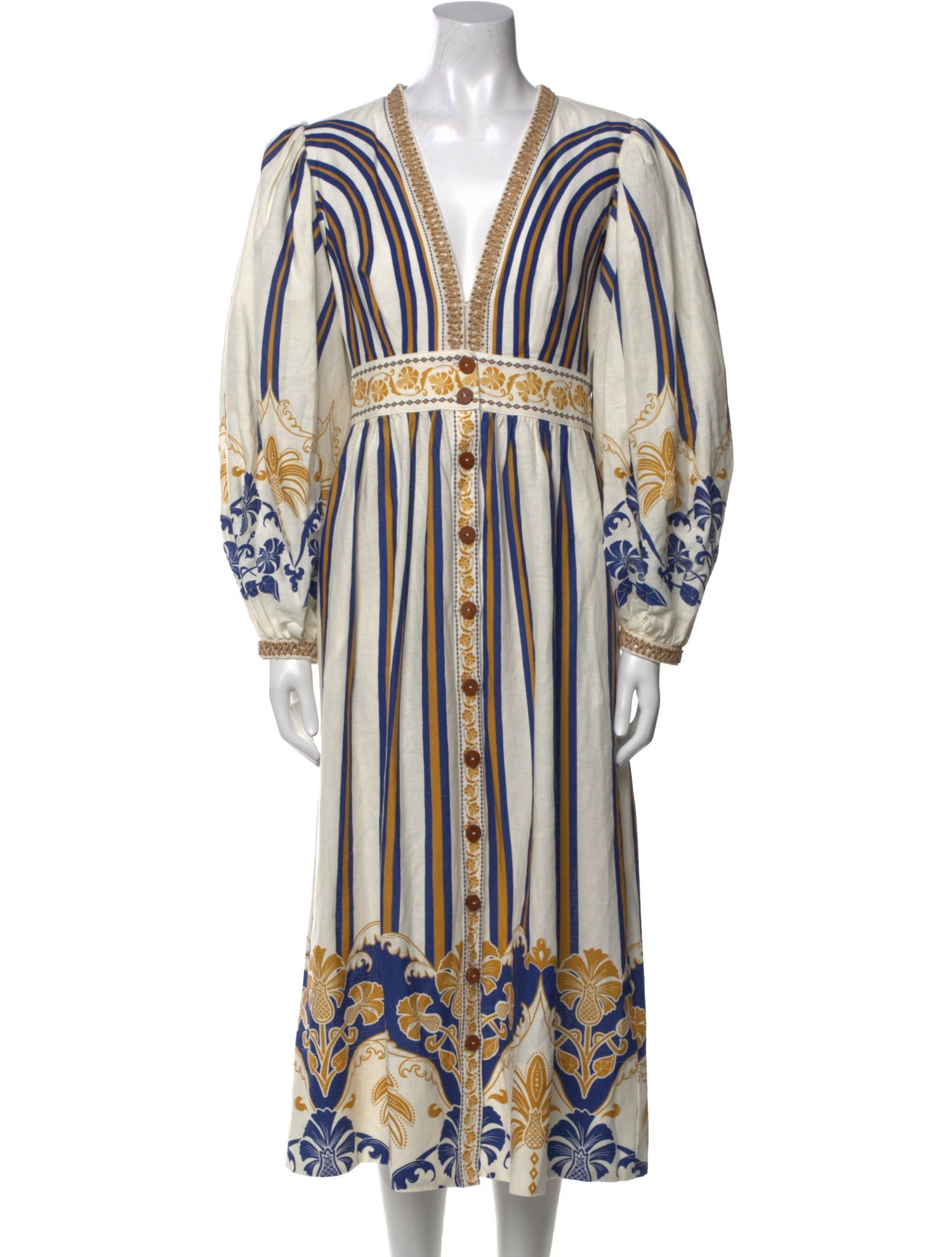 Farm Rio Printed Midi Length Dress