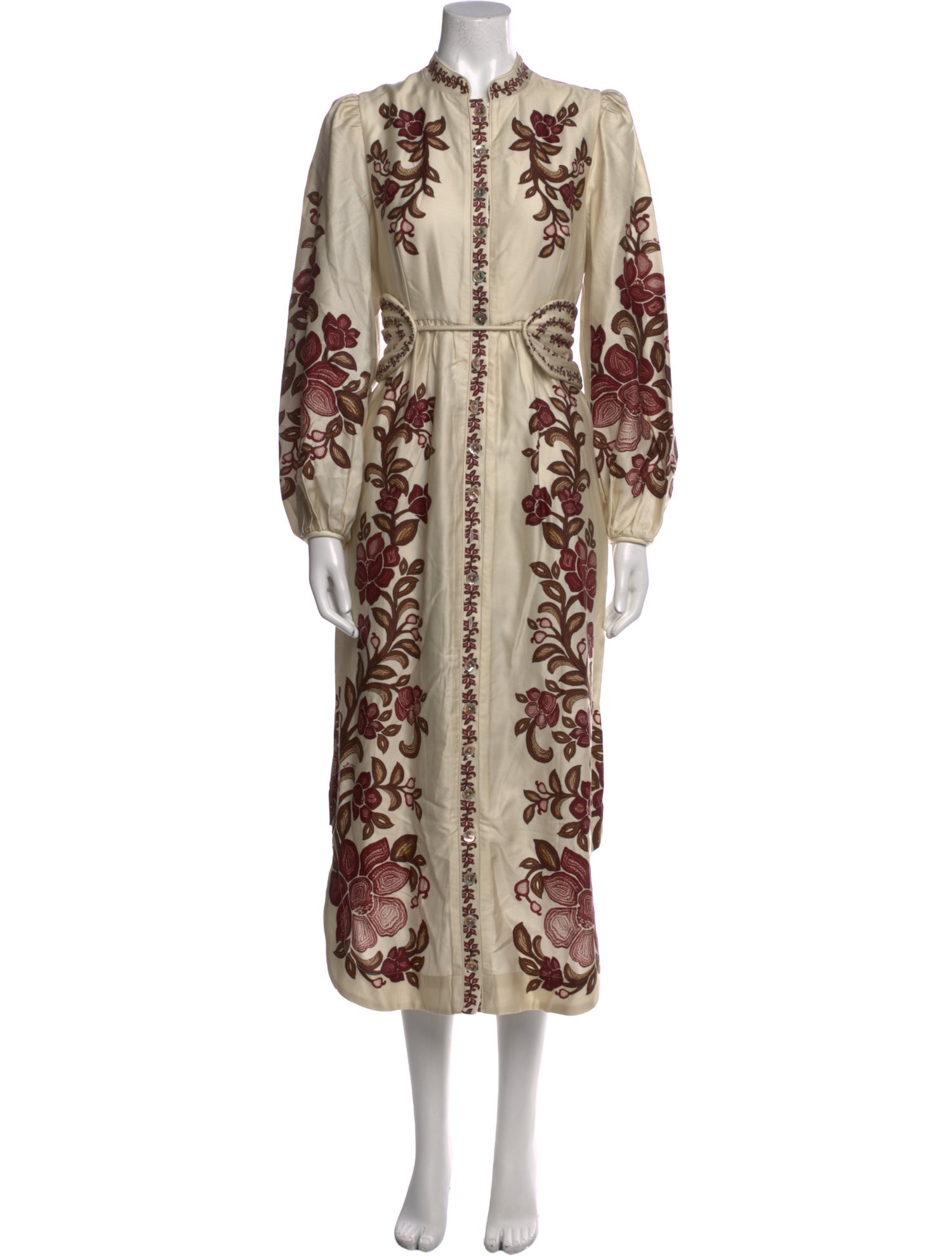 Farm Rio Printed Long Dress