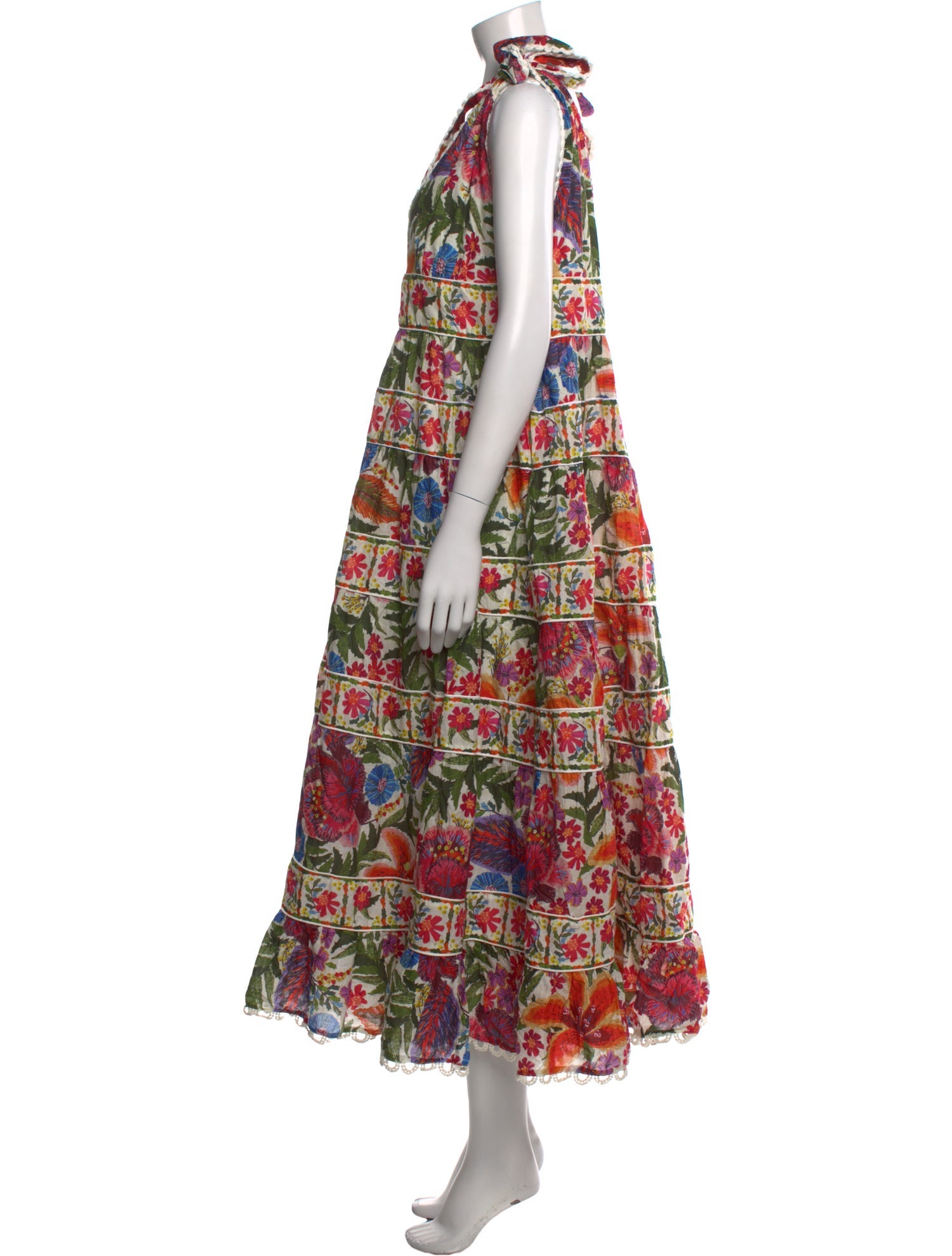 Farm Rio Printed Midi Length Dress w/ Tags