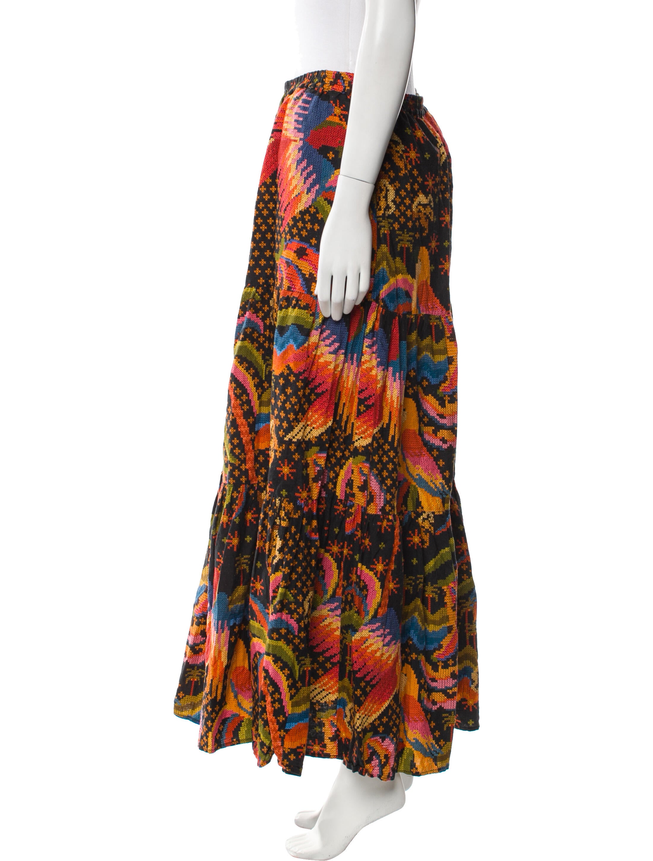 Farm Rio Floral Print Skirt Set