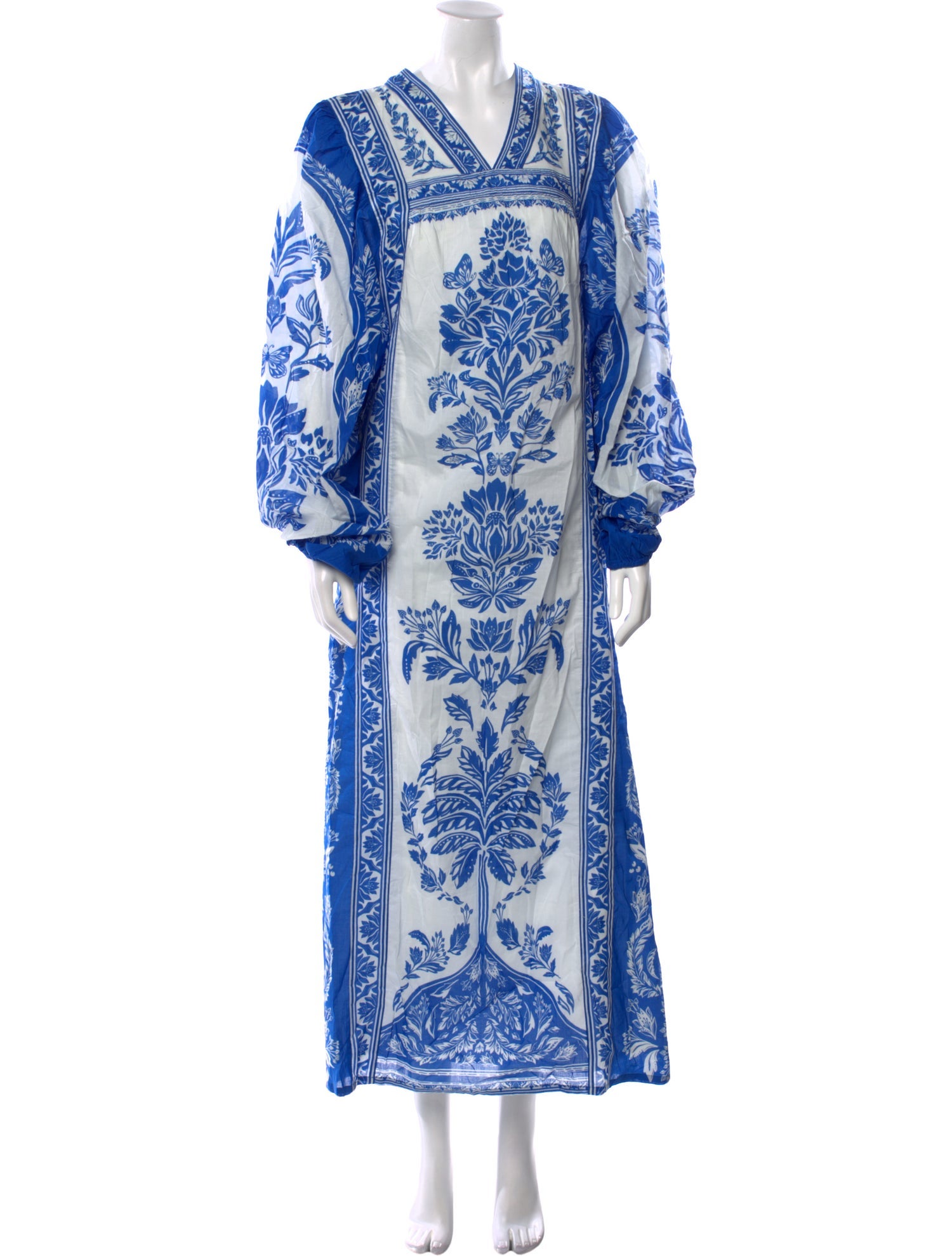 Farm Rio Paisley Print Long Dress w/ Tags