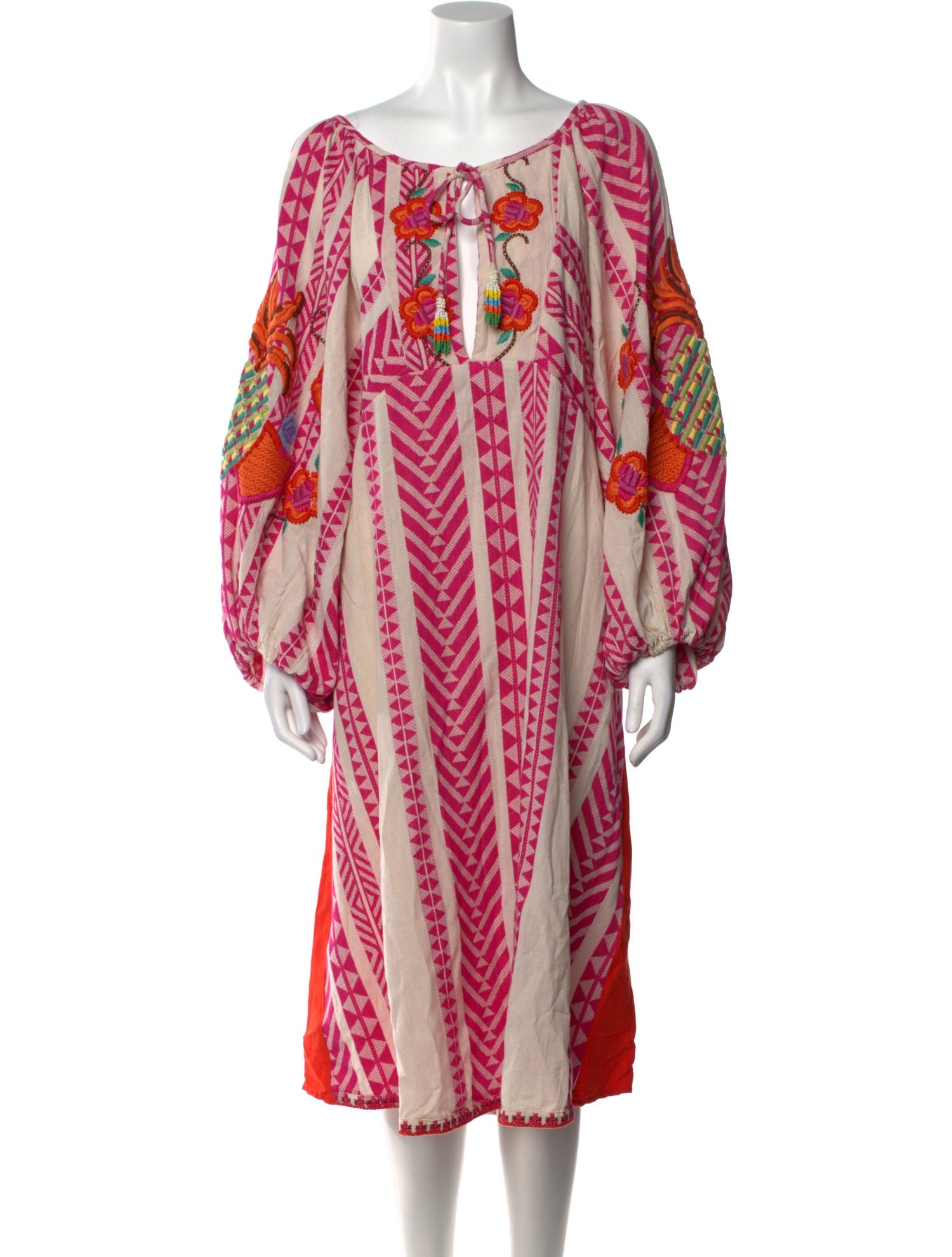 Farm Rio Printed Midi Length Dress