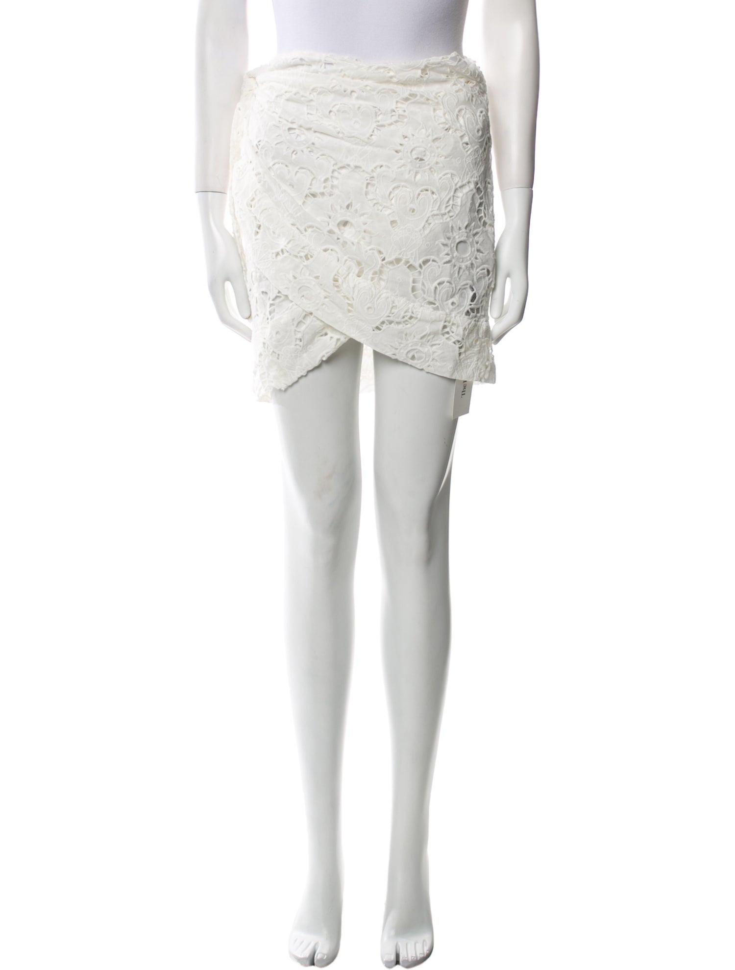 Farm Rio Lace Pattern Mini Skirt