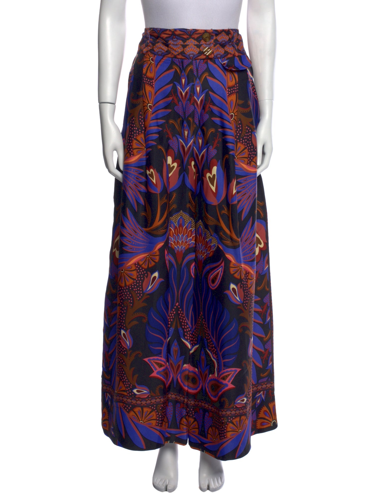 Farm Rio Printed Wide Leg Pants