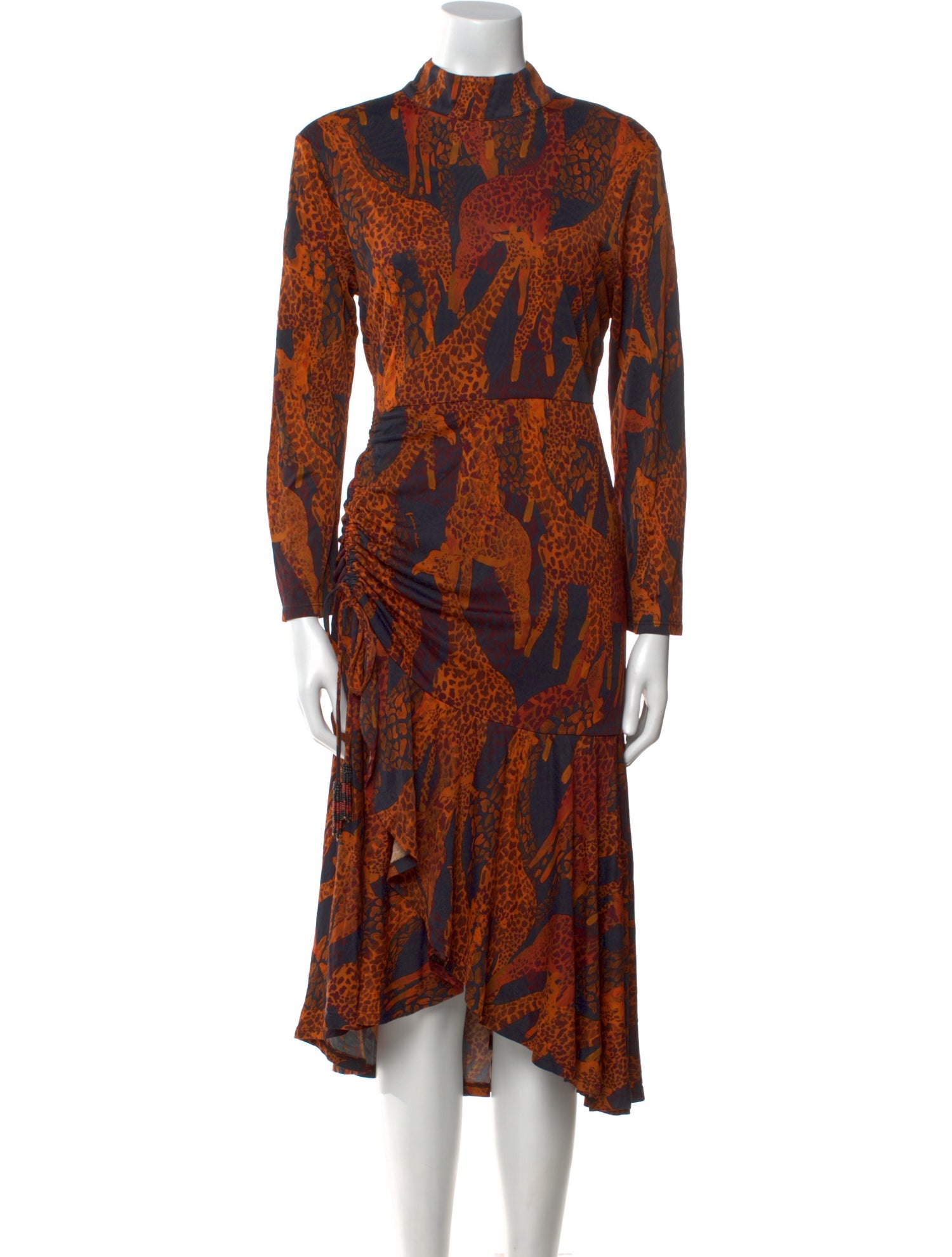 Farm Rio Paisley Print Midi Length Dress