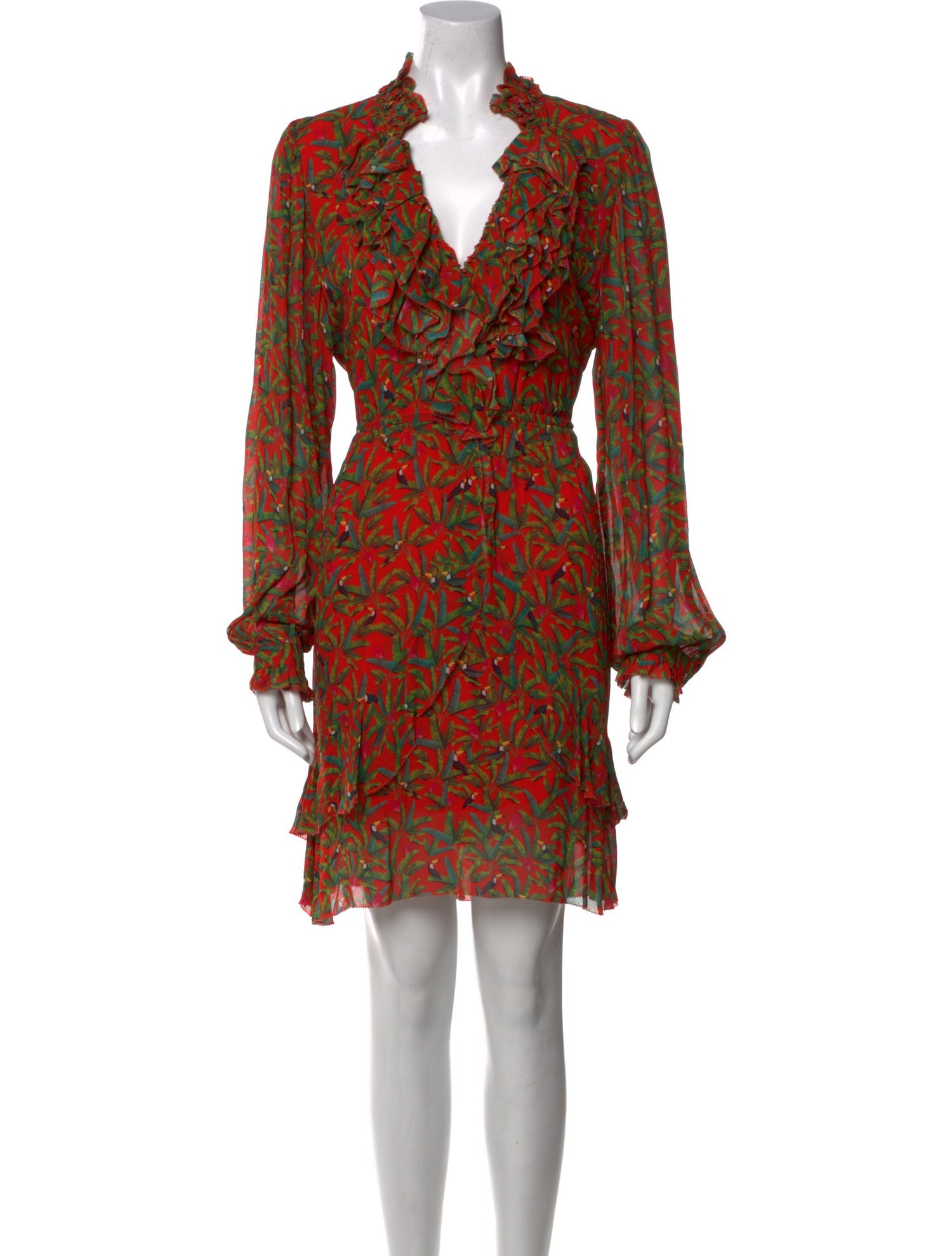 Farm Rio Printed Mini Dress