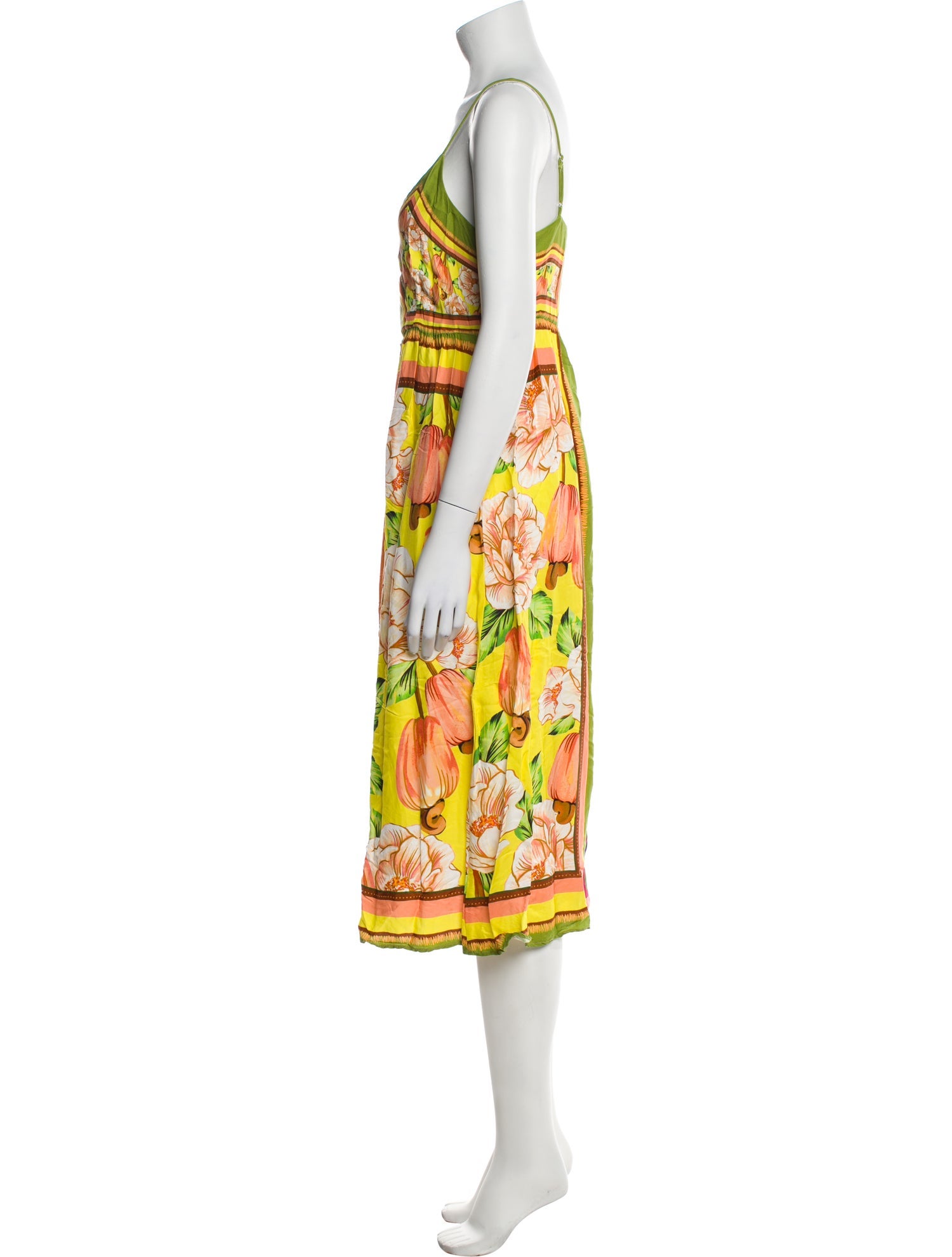 Farm Rio Printed Midi Length Dress