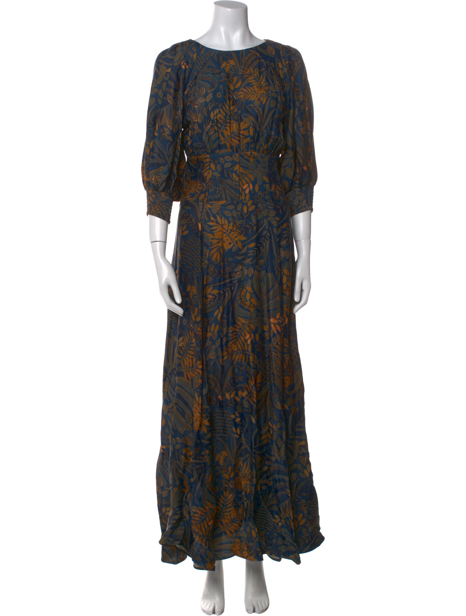 Farm Rio Printed Long Dress