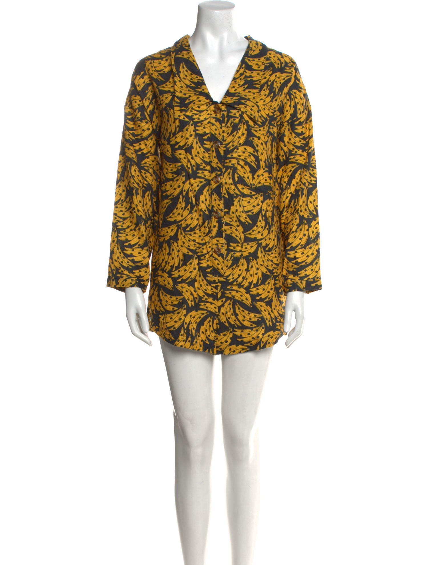 Farm Rio Linen Printed Romper